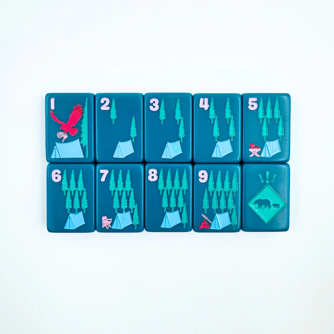 THE PARK SERIES | Mahjong with Wilderness Flair | American, Chinese, Riichi, Hong Kong, Singaporean - Image 6