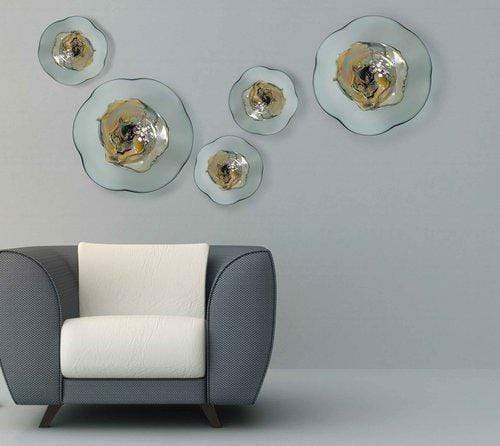 Nebula Wall Art Small by Viz Glass 7003SIR - Image 2
