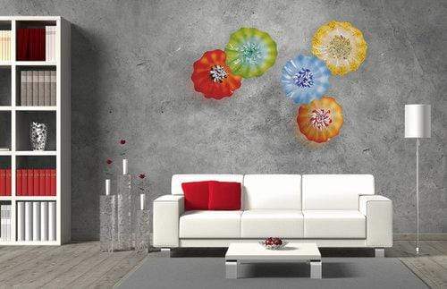Nova Wall Art Large by Viz Glass 6704BIR - Image 2