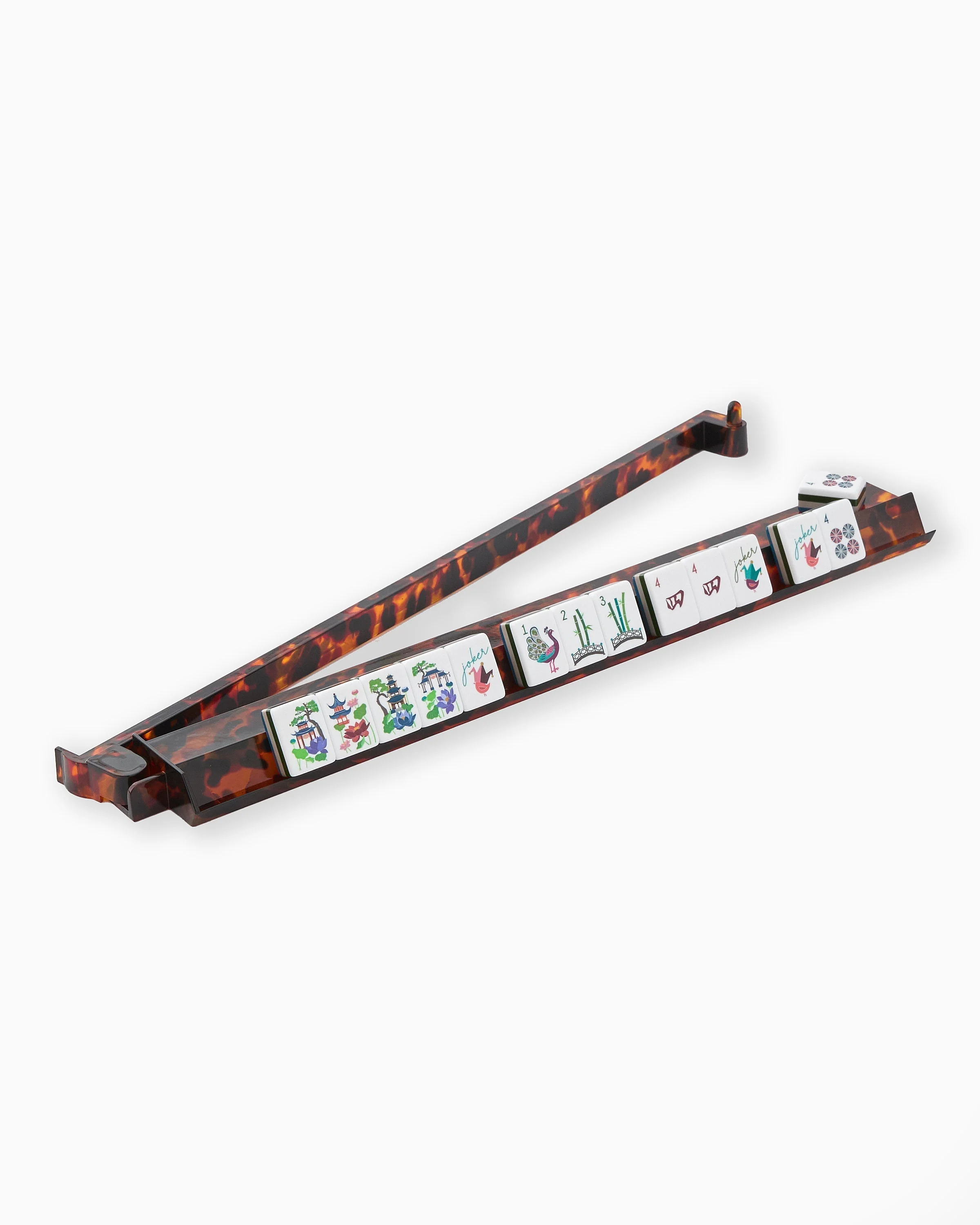 Oh My Mahjong Tortoise Shell Rack & Pusher - Image 3
