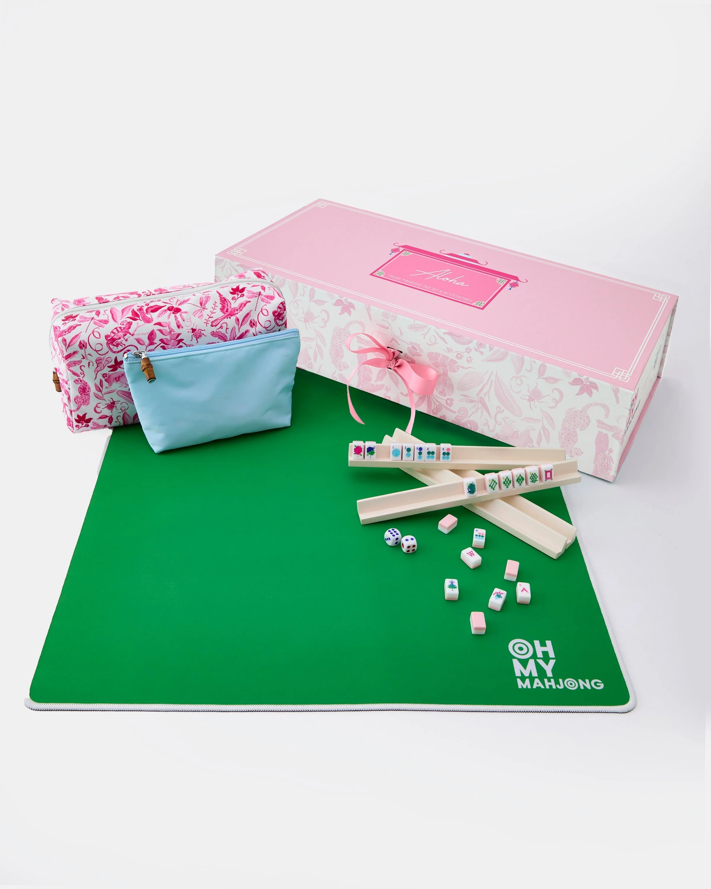 Oh My Mahjong Aloha Mahjong Travel Set