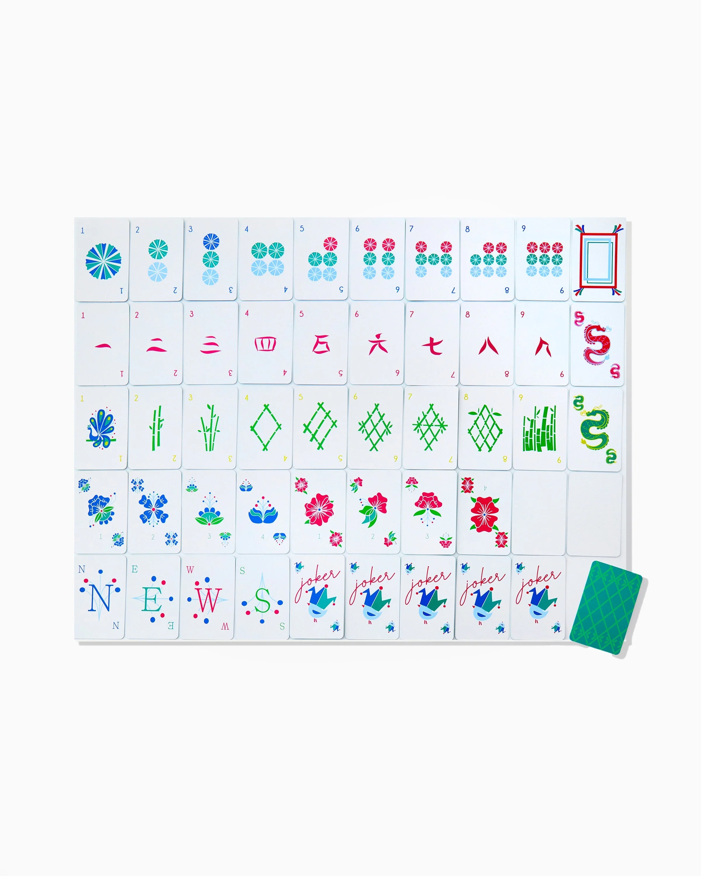 Oh My Mahjong Birdie Mahjong Playing Cards - Image 2
