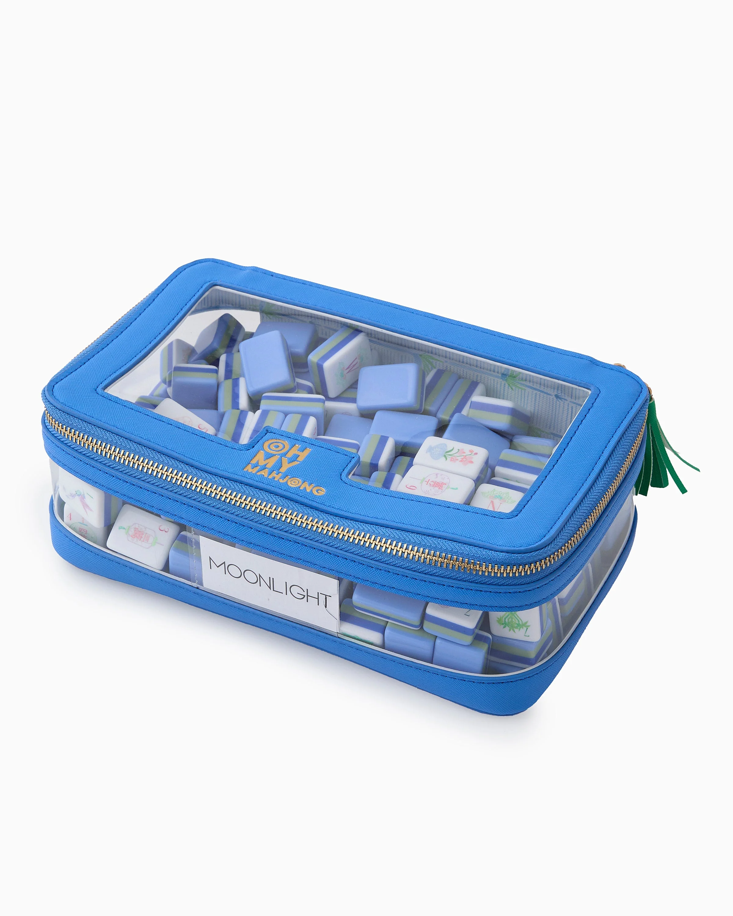Oh My Mahjong Blue Tile Storage Bag - Image 3