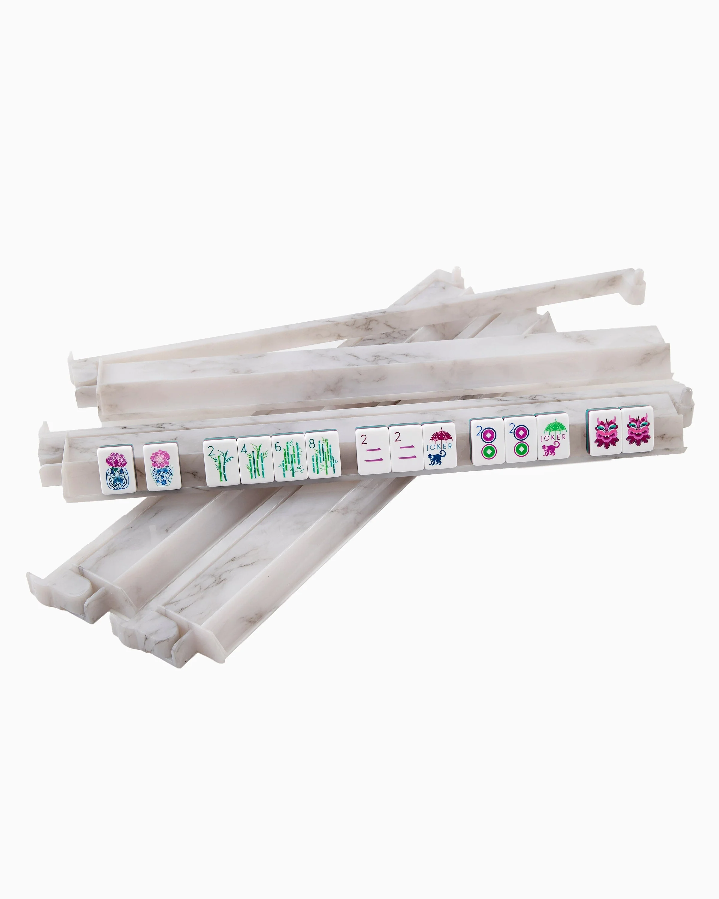 Oh My Mahjong Carrara Rack & Pusher Set
