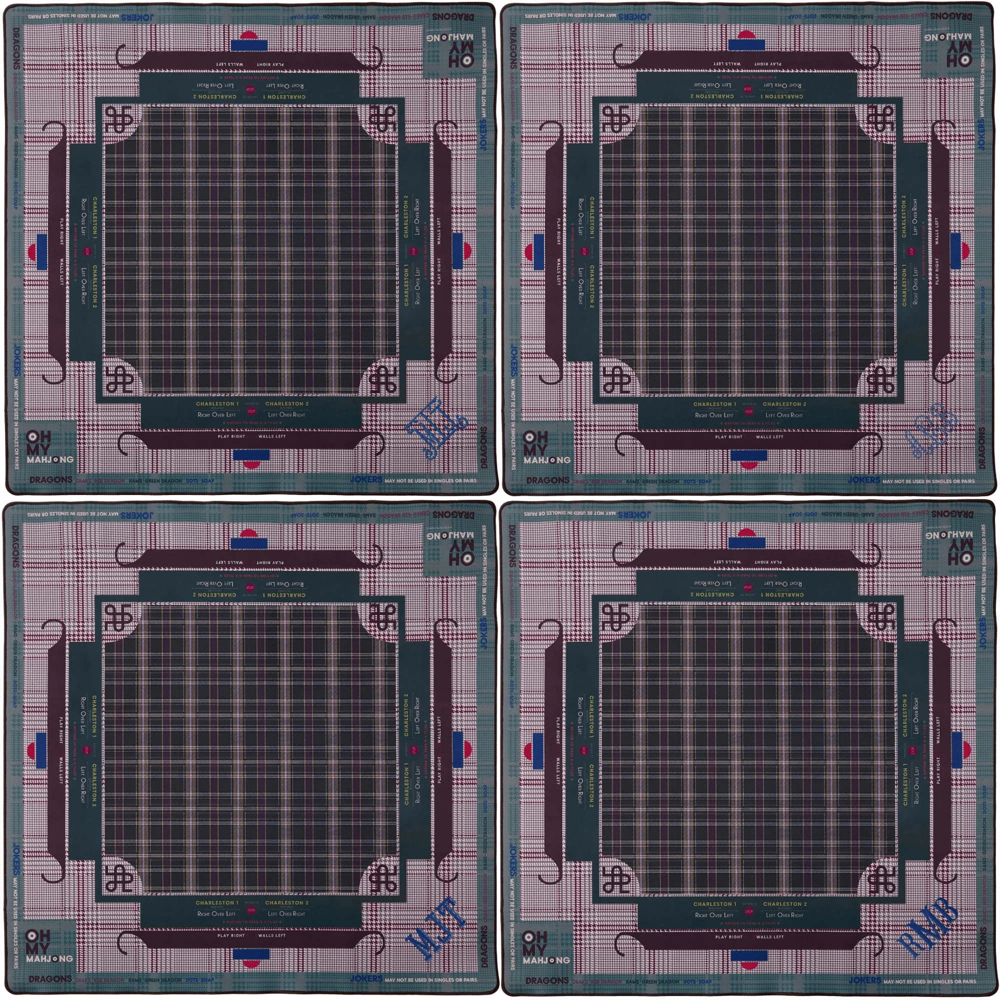 Oh My Mahjong Dapper Mat in Tube - Image 4