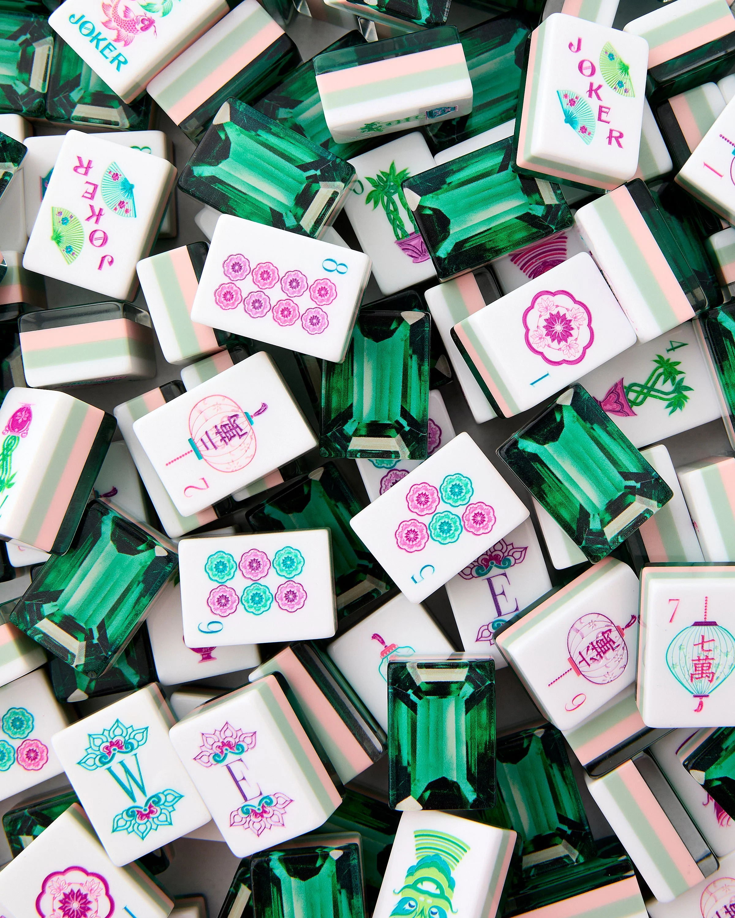 Oh My Mahjong Emerald Mahjong Tiles - LAST CHANCE VERY LTD AVAILABLITY - Image 5