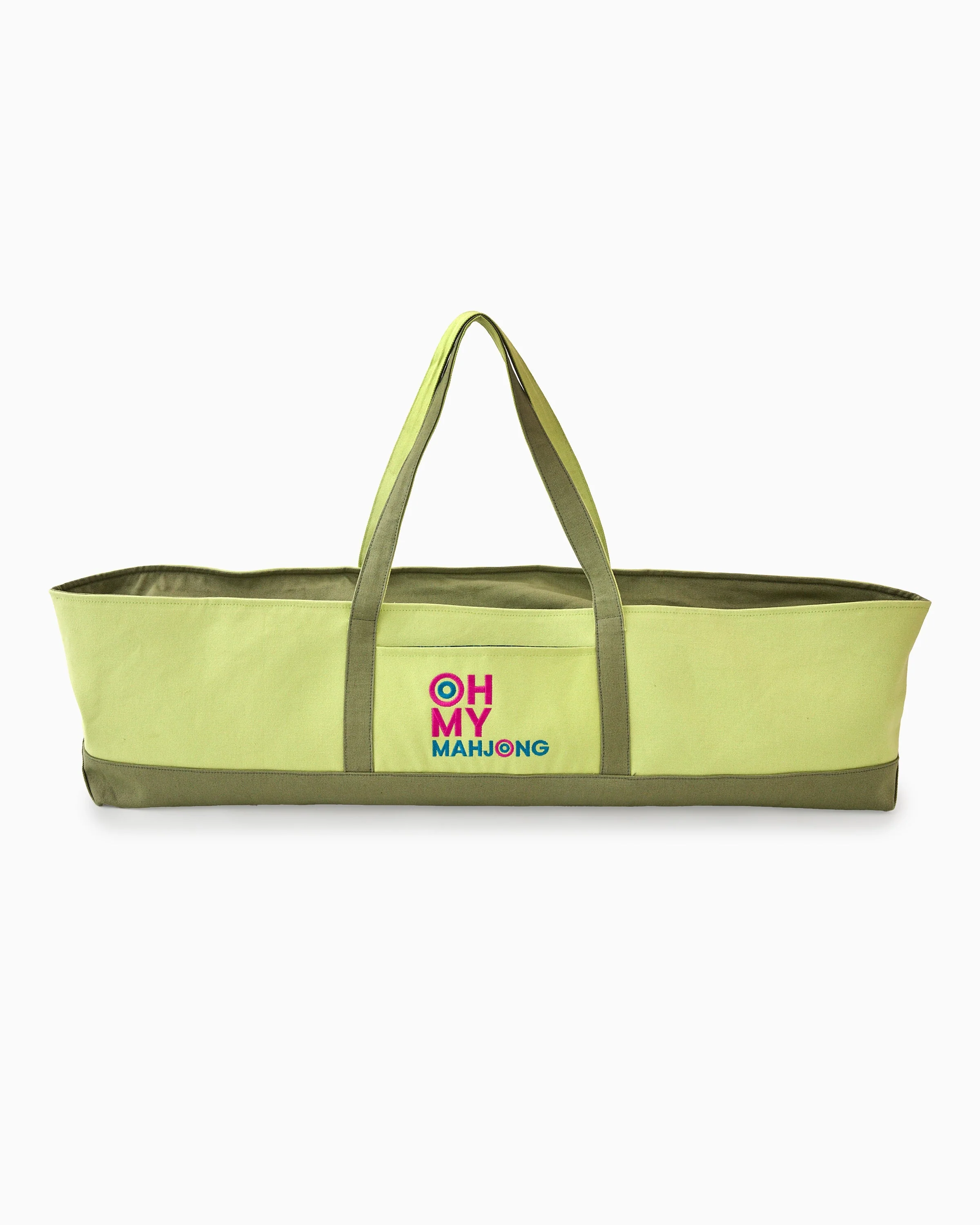 Oh My Mahjong Green Mat Storage Bag