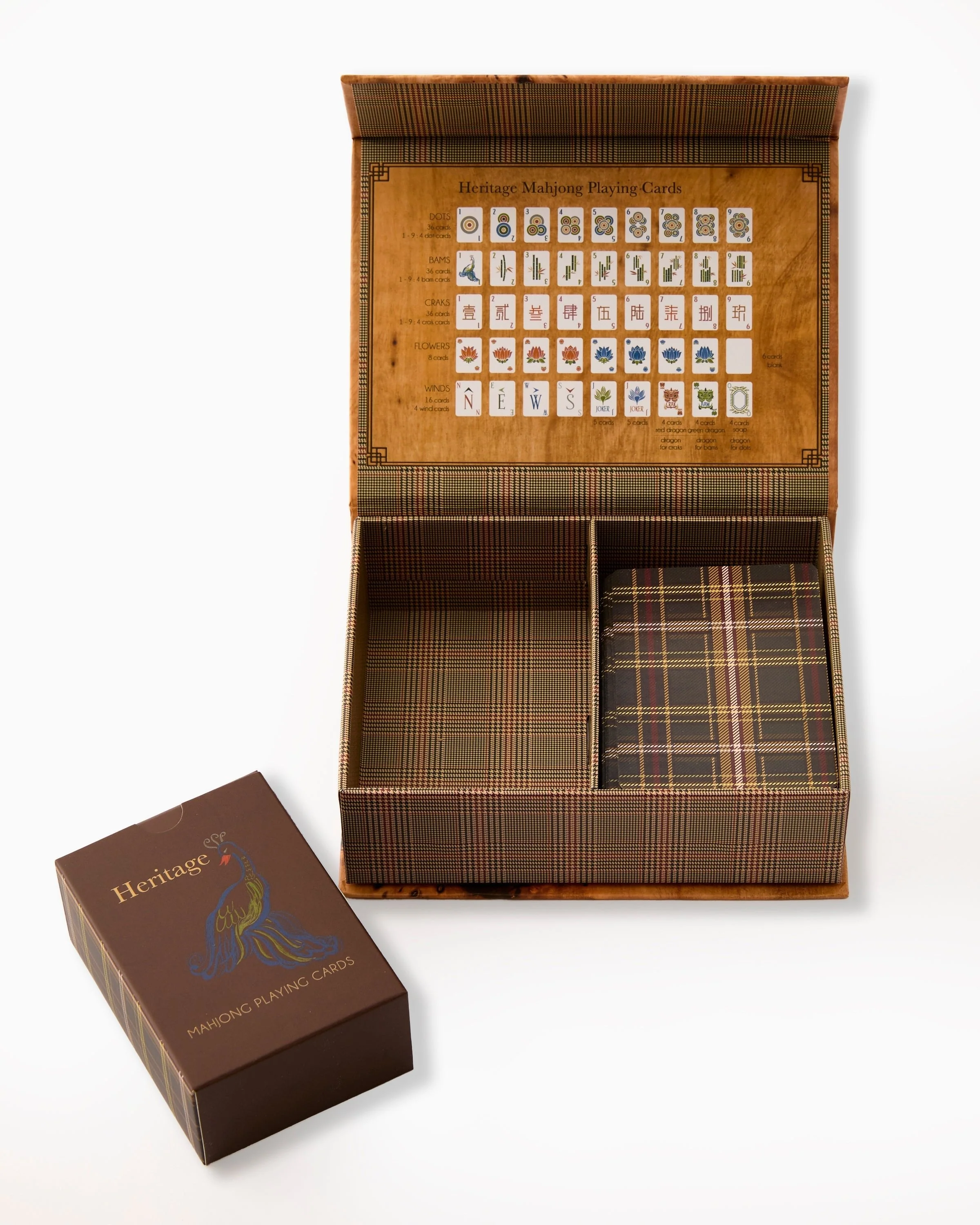 Oh My Mahjong Heritage Playing Cards