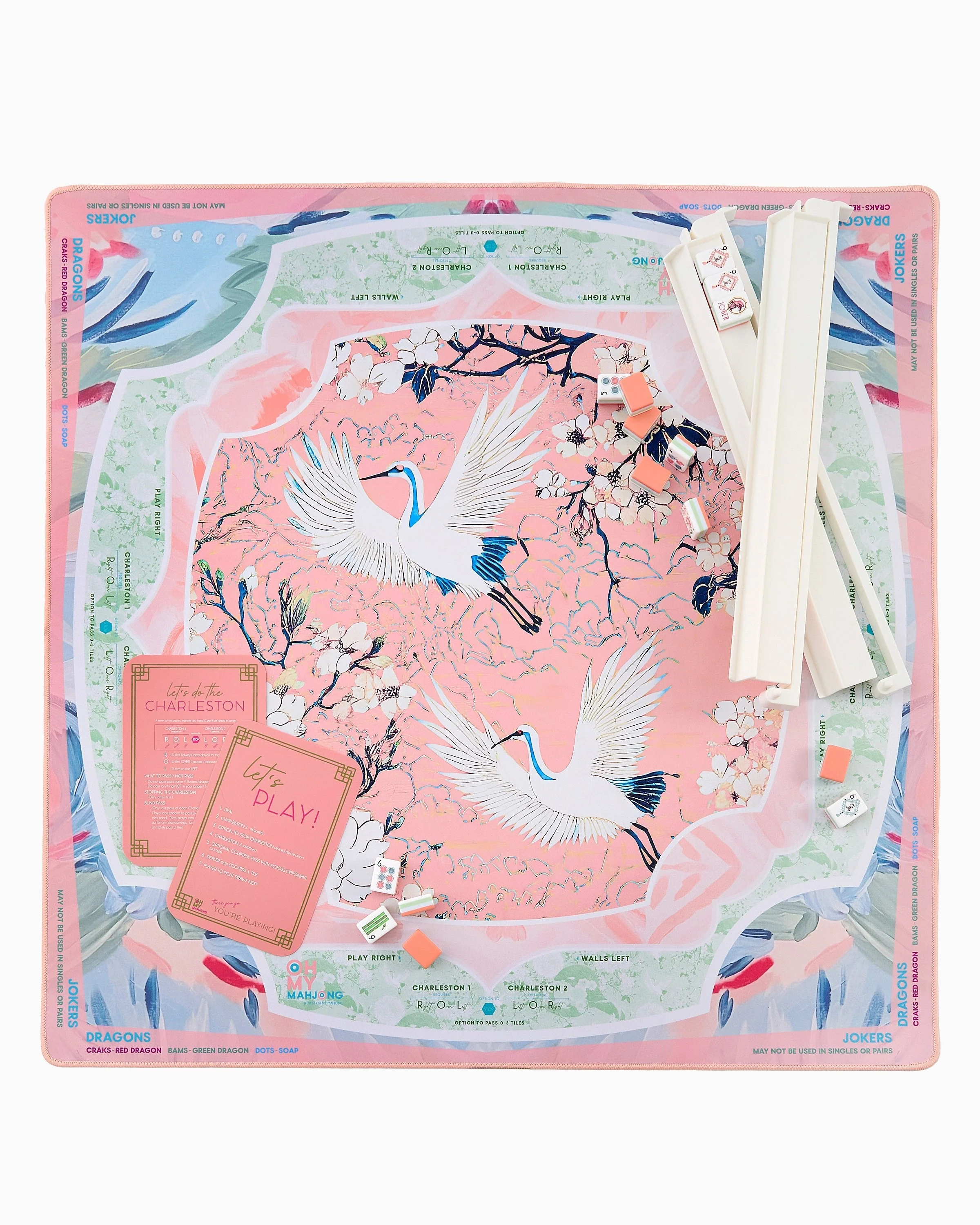 Oh My Mahjong Heron Mat in Tube - Image 2