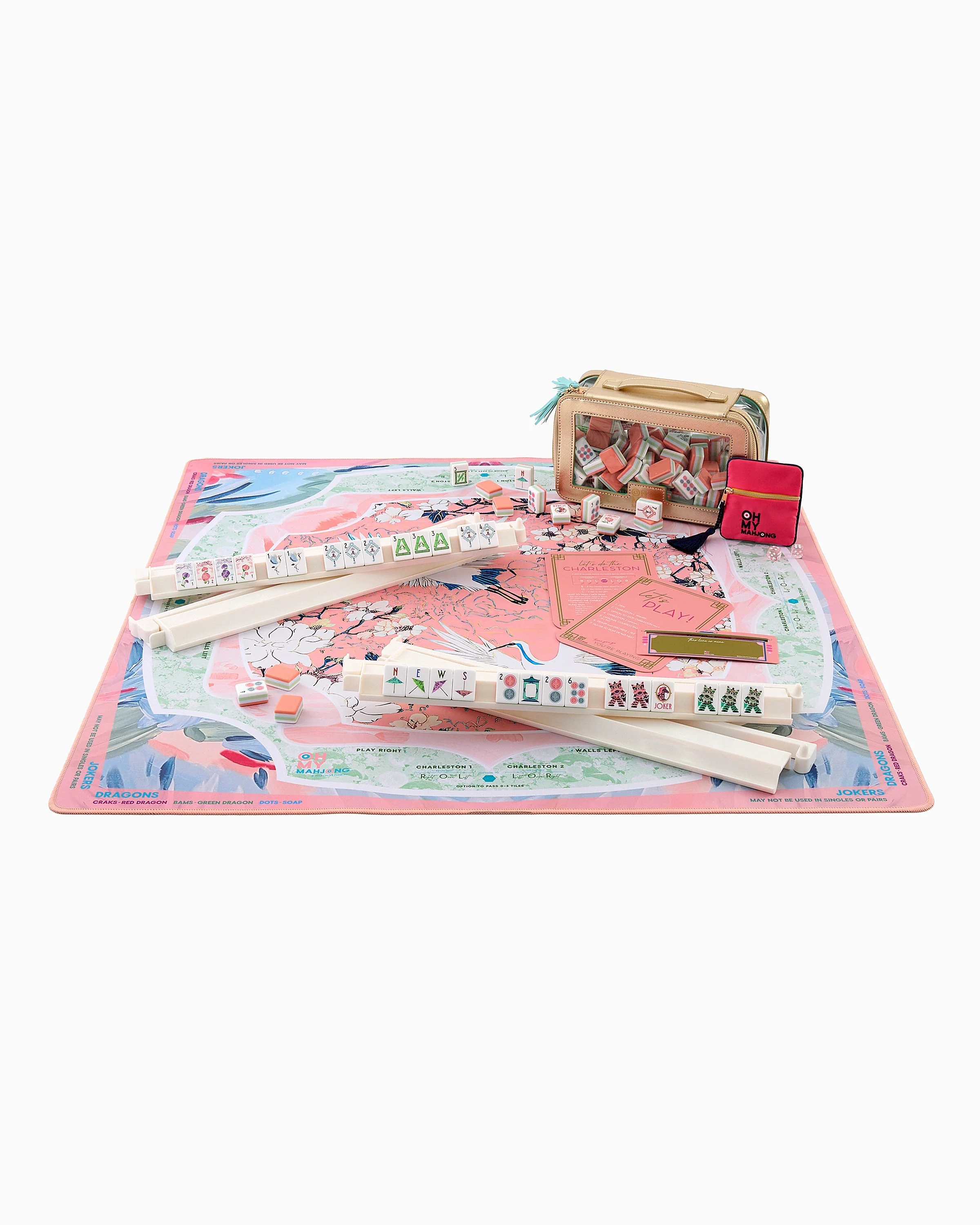 Oh My Mahjong Heron Mat in Tube - Image 4