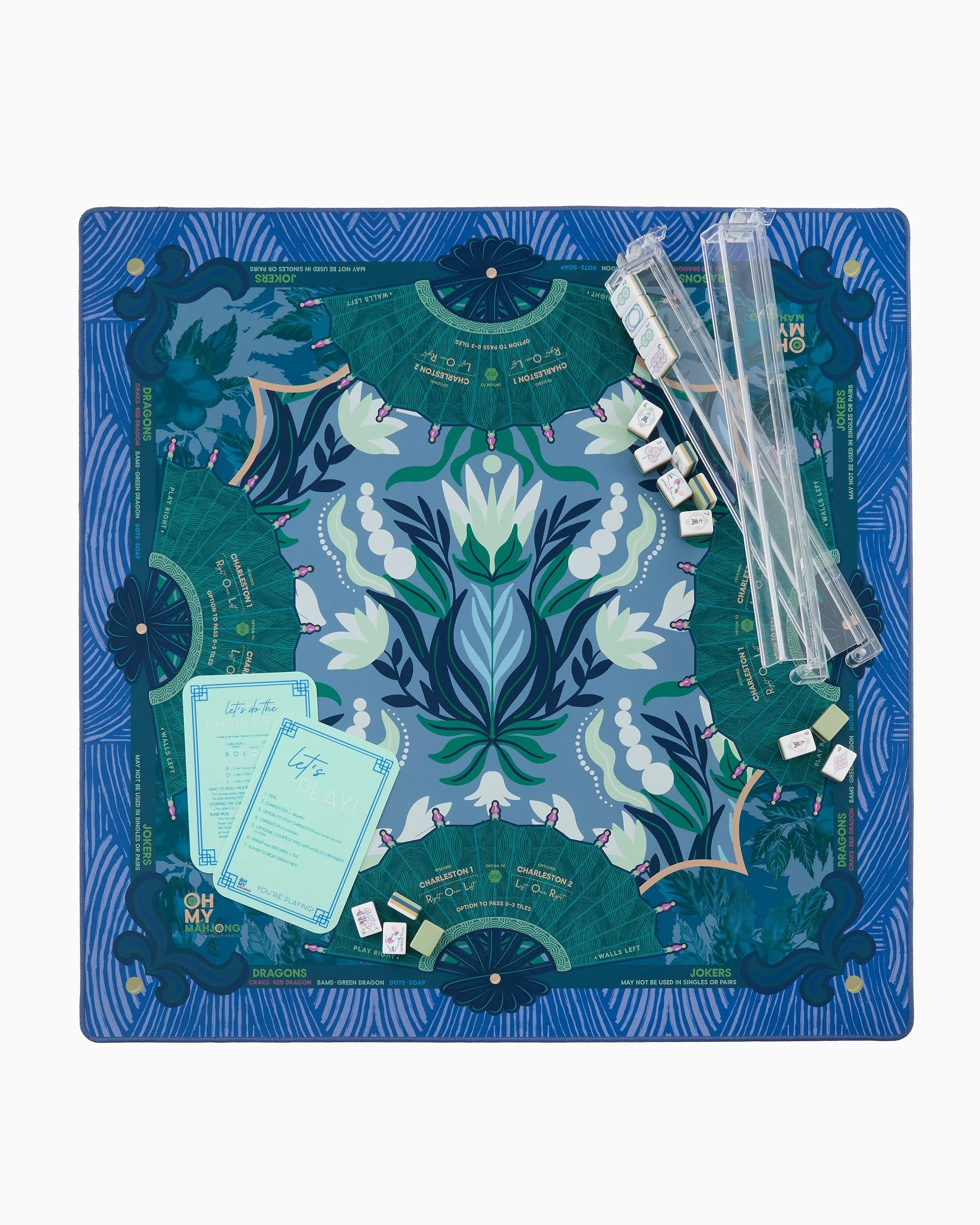 Oh My Mahjong Jade Mat in Tube - Image 2