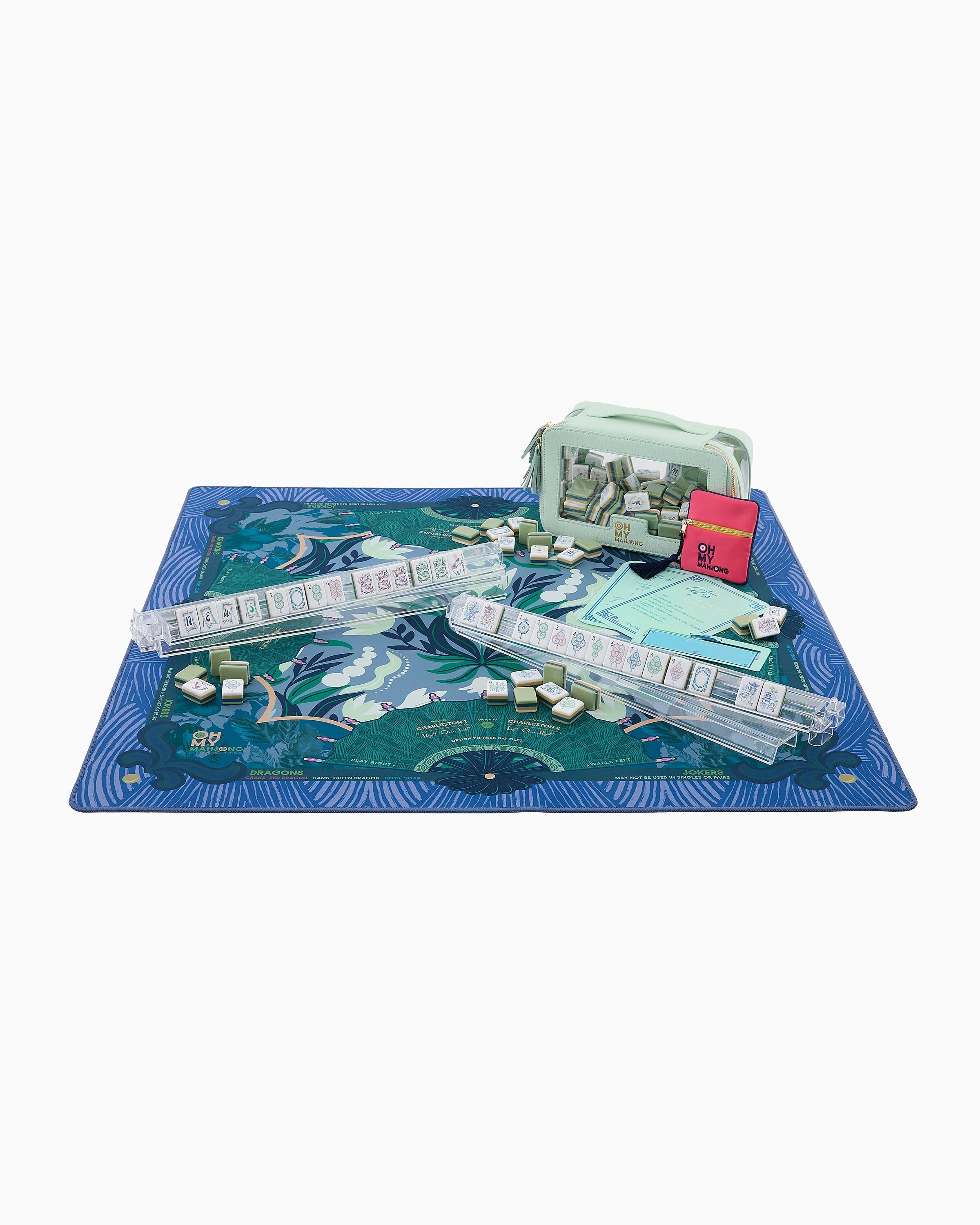 Oh My Mahjong Jade Mat in Tube - Image 4