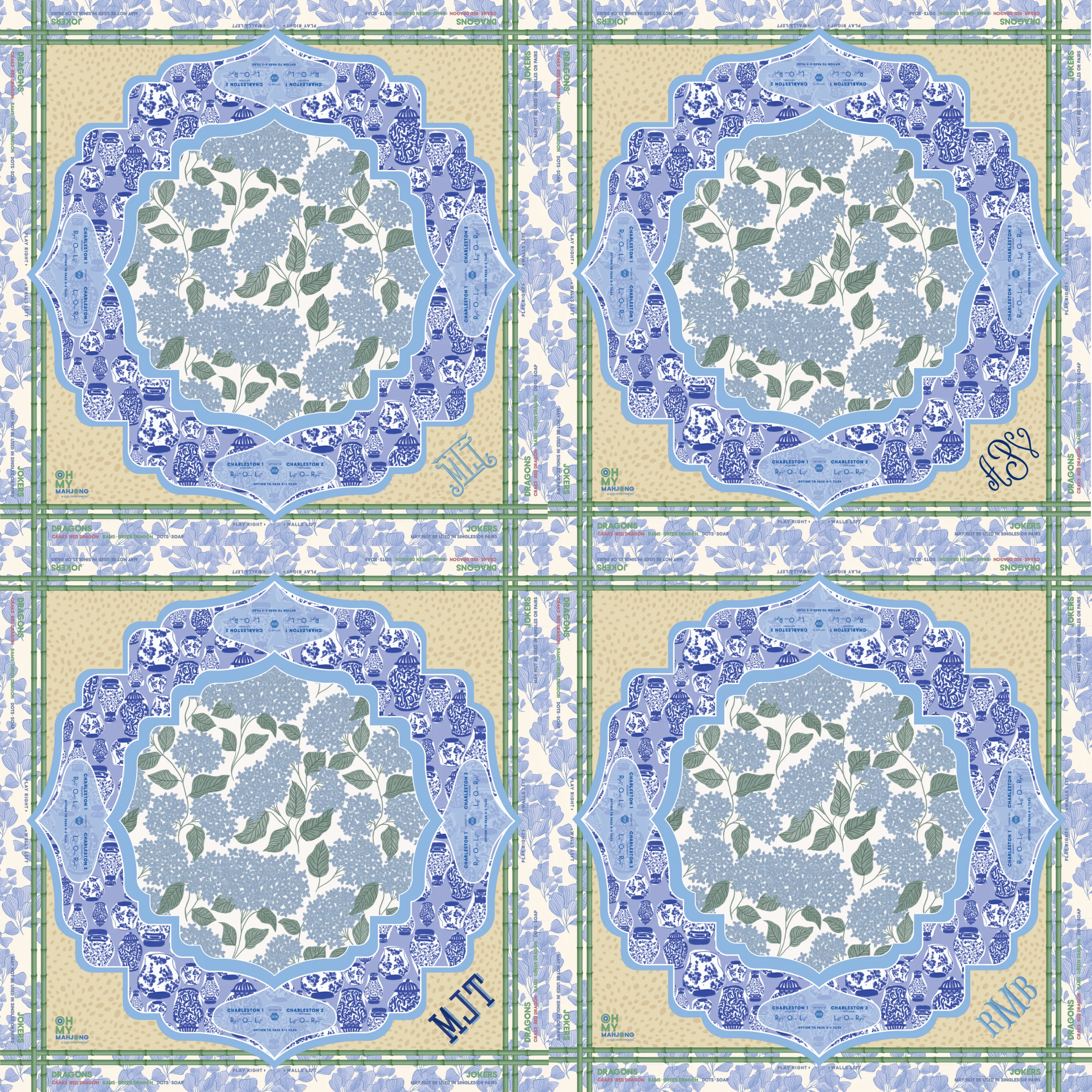 Oh My Mahjong Luna Mat in Tube - Image 5