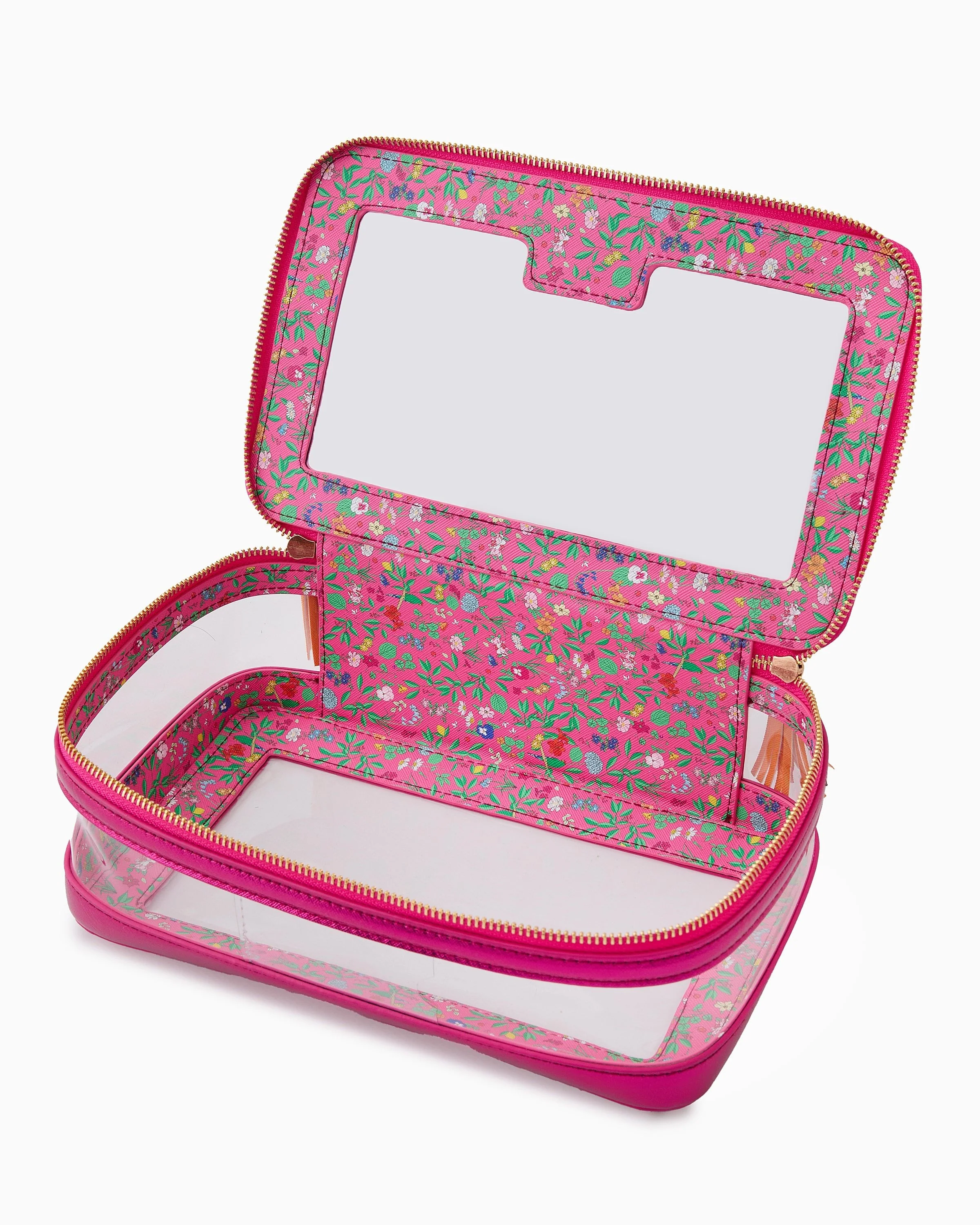 Oh My Mahjong Metallic Pink Tile Storage Bag - Image 2