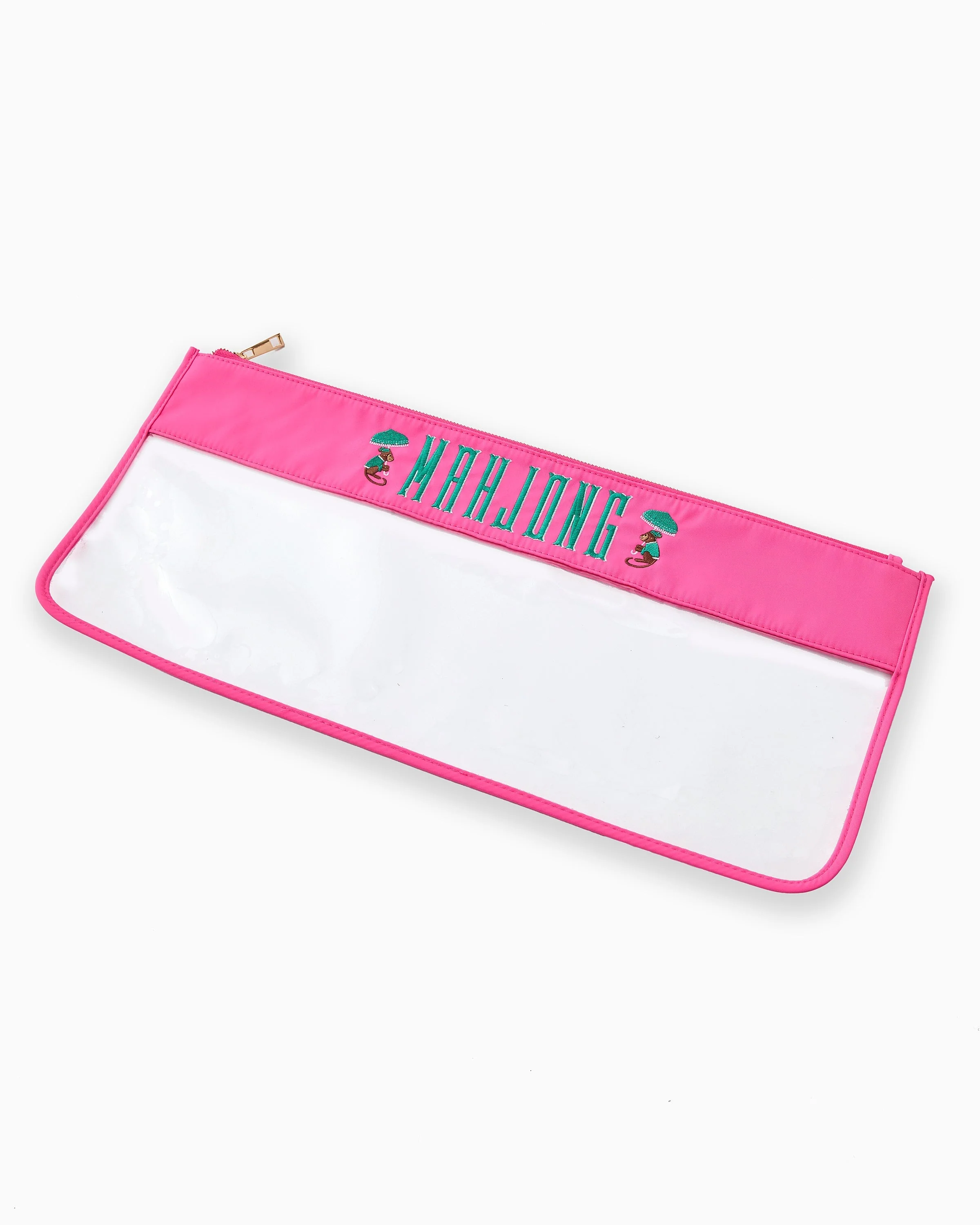 Oh My Mahjong Pink Monkey Mahjong Bag