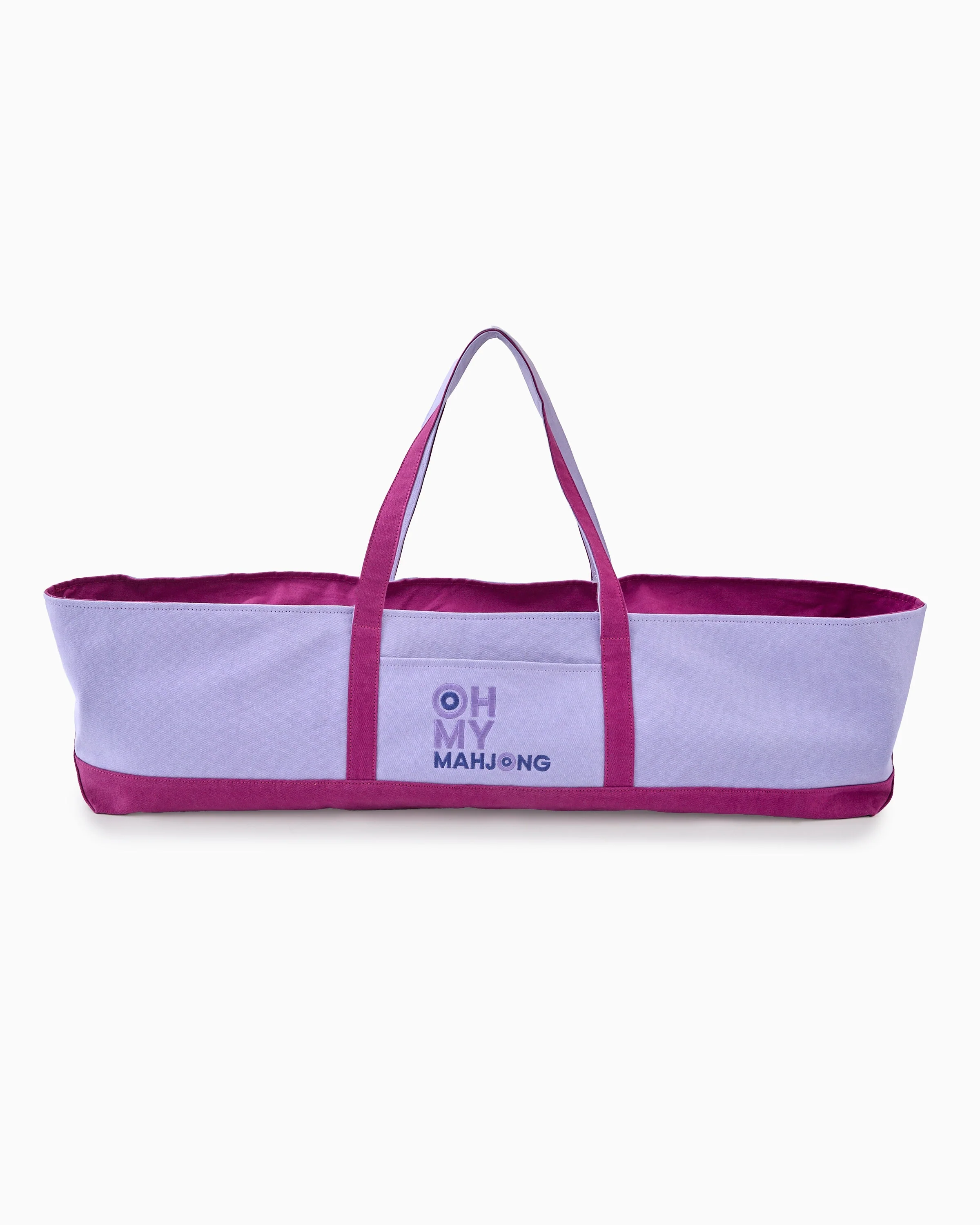 Oh My Mahjong Purple Mat Storage Bag