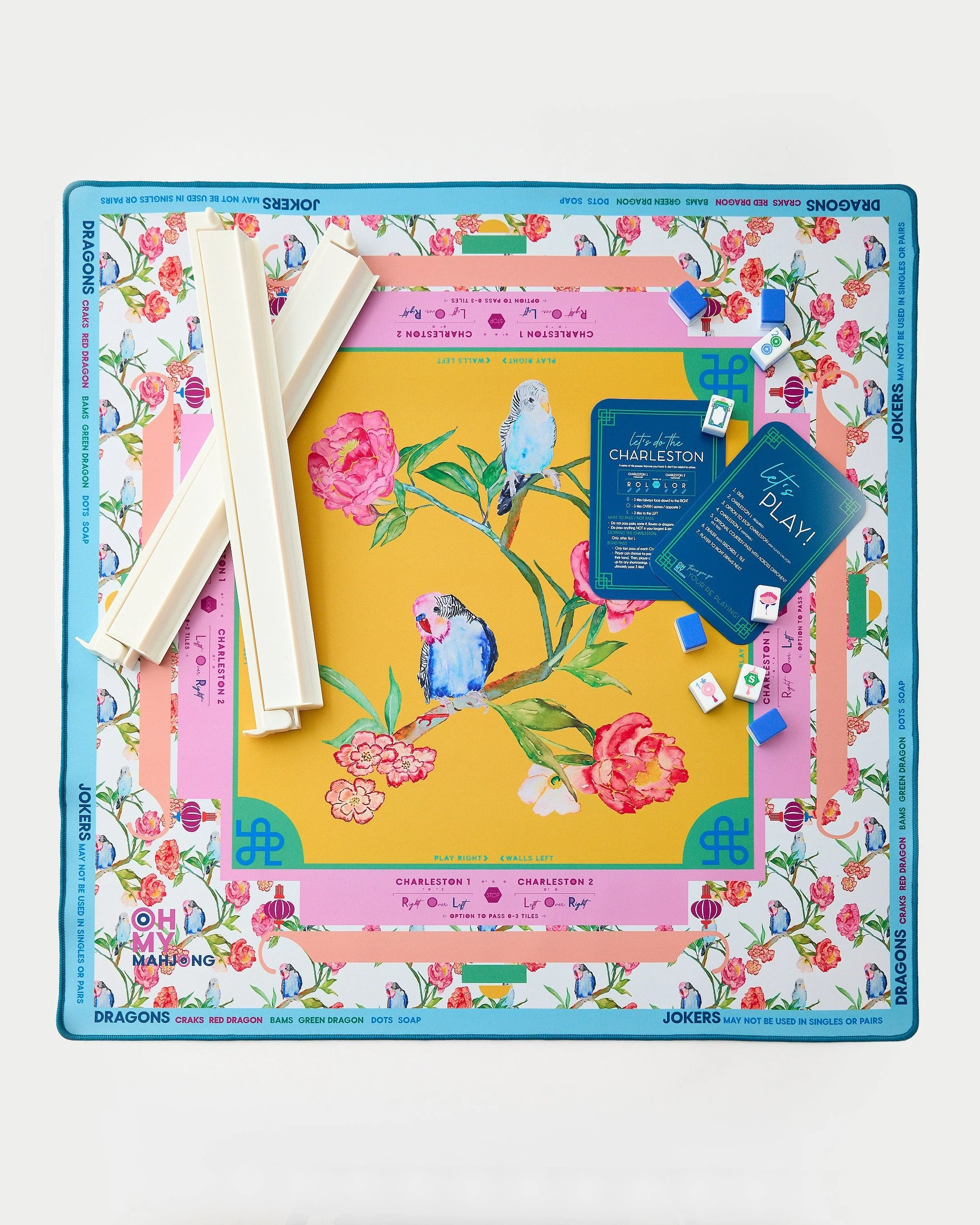 Oh My Mahjong Spring Fling Mat in Tube - LAST CHANCE VERY LTD AVAILABLITY - Image 4