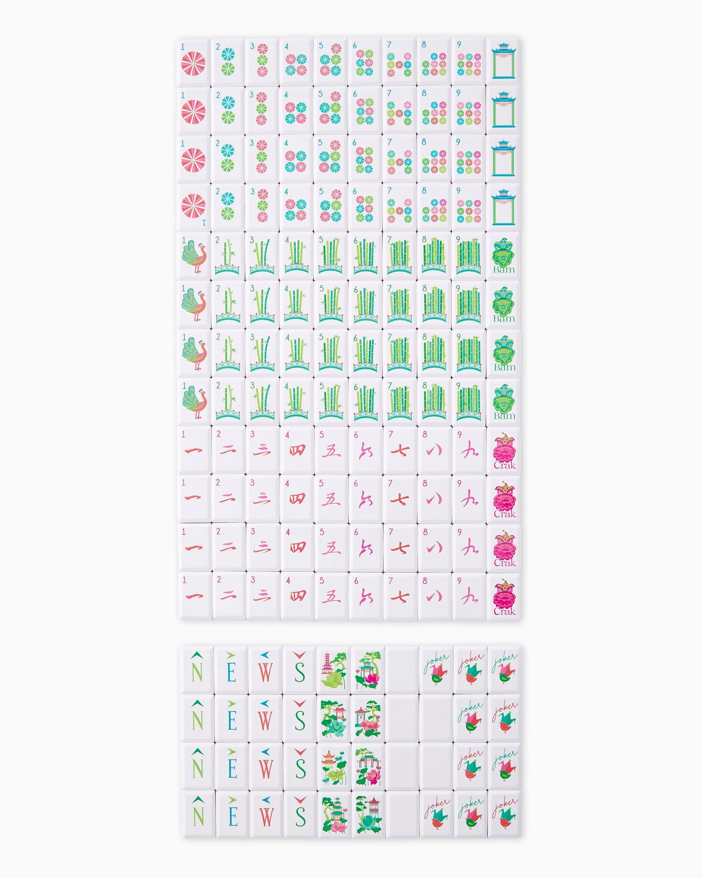Oh My Mahjong Sunburst Debutante Tile Set - Image 3