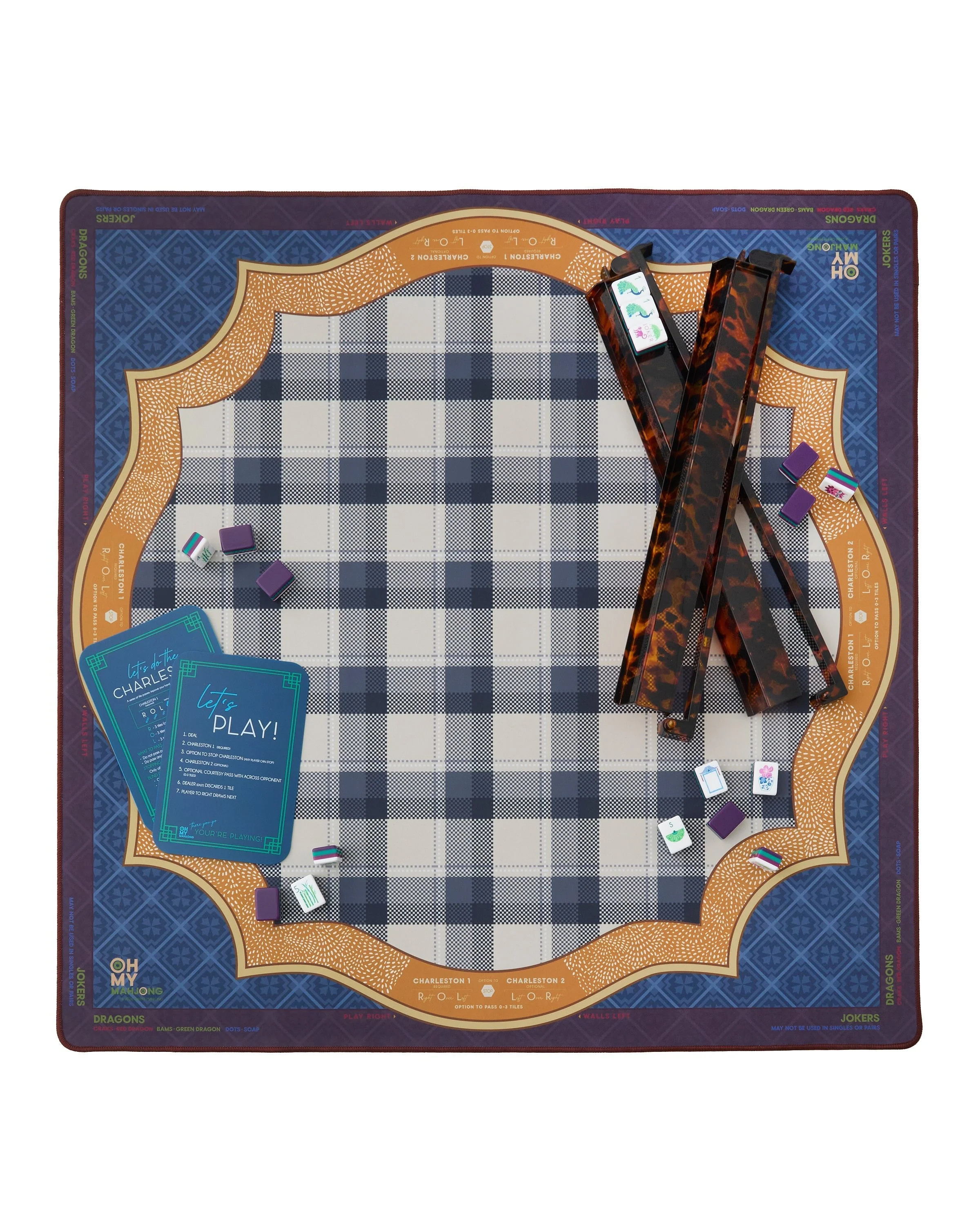 Oh My Mahjong Vanderbilt Mat in Tube - Image 2