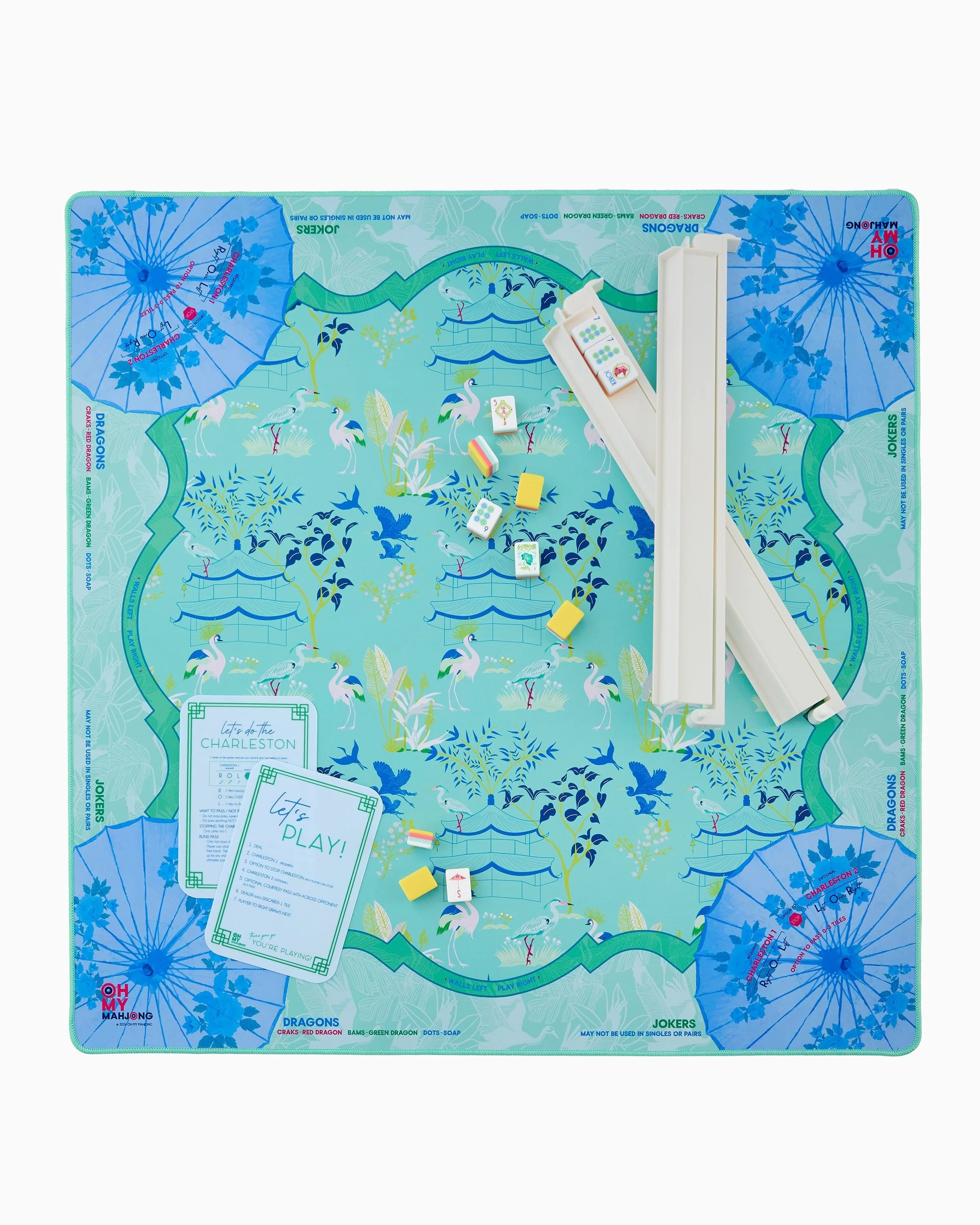 Oh My Mahjong Veranda Mat in Tube - Image 2