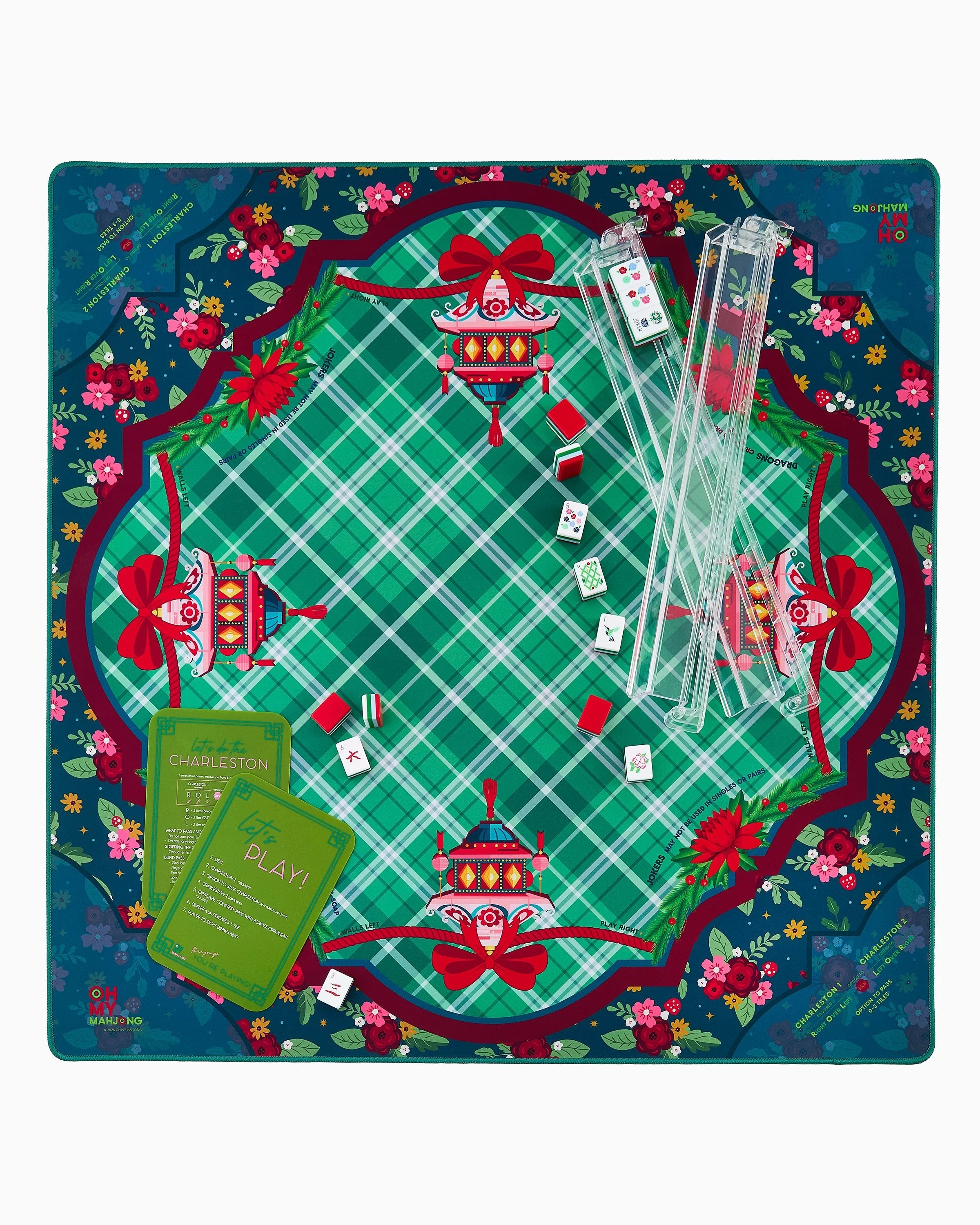 Oh My Mahjong Yuletide Mat in Tube - Image 2