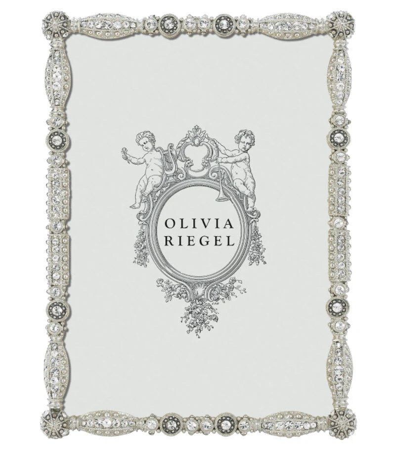 Olivia Riegel Asbury Silver 5" X 7" Frame