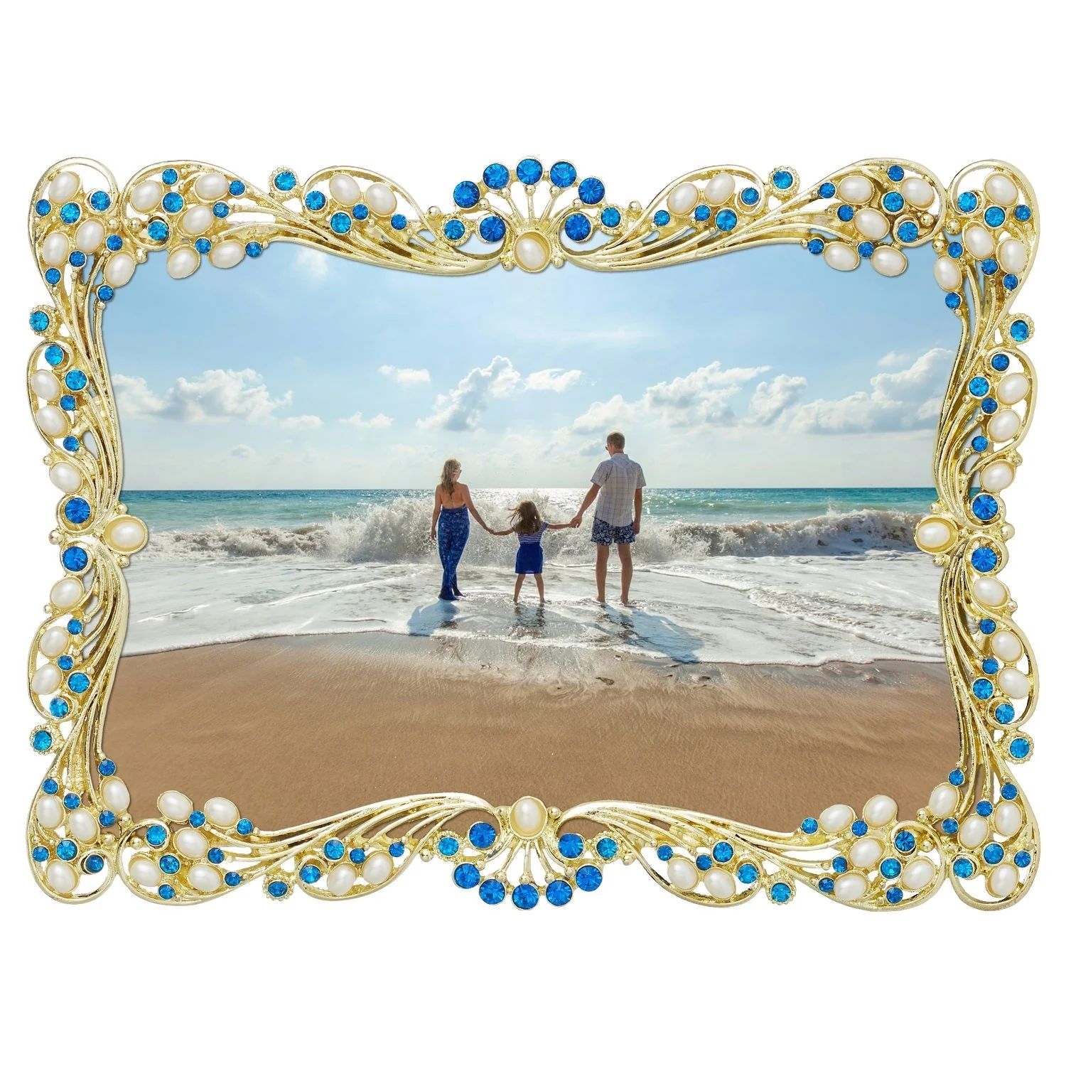 Olivia Riegel Audrey Capri Gold 4" x 6" Frame - Image 2