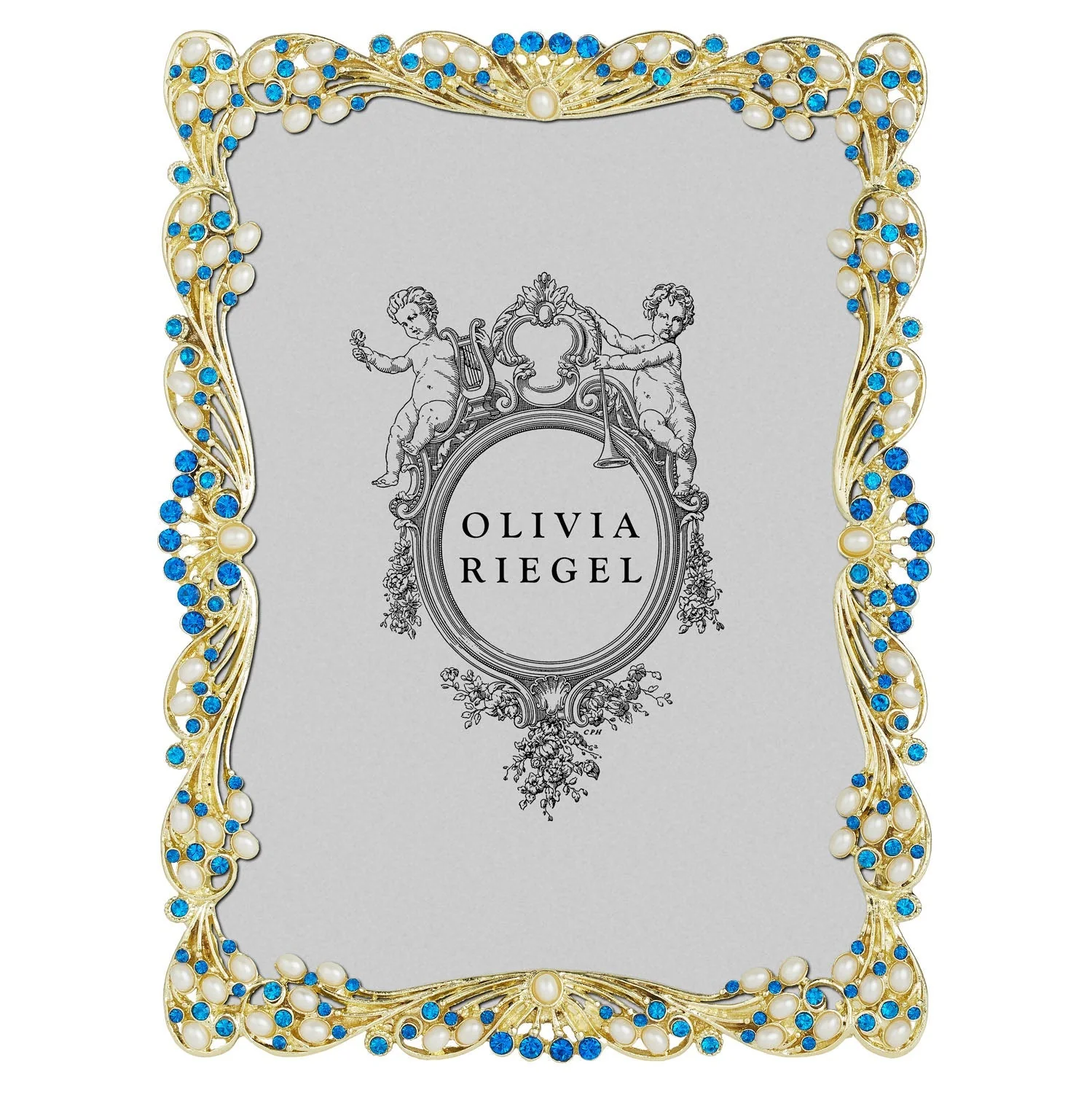 Olivia Riegel Audrey Capri Gold 5" x 7" Frame