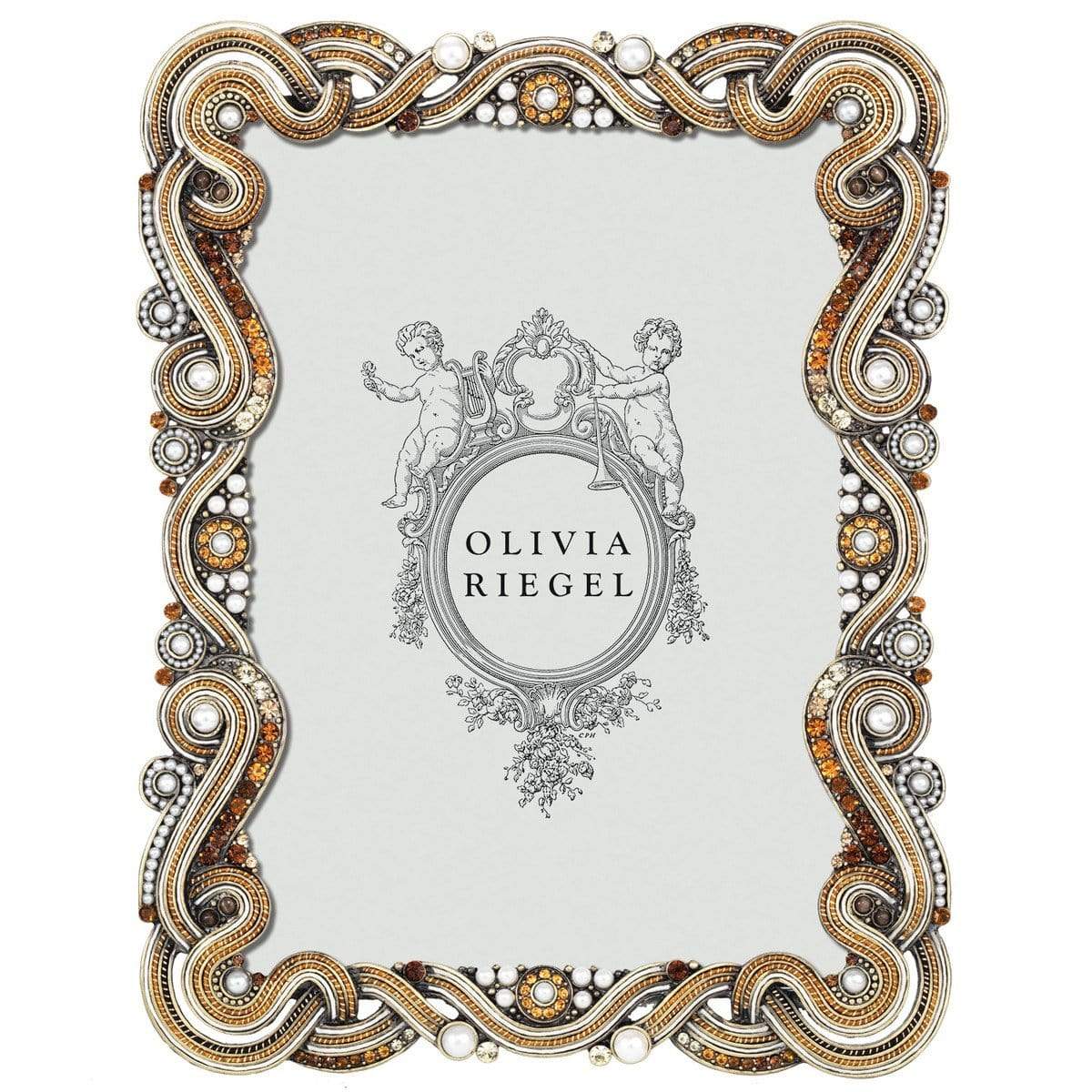 Olivia Riegel Baronessa 5" X 7" Frame With Silk Back