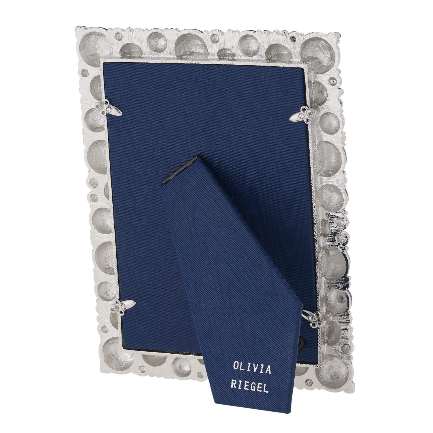Olivia Riegel Blue & White Charisma 5" x 7" Picture Frame - Image 5
