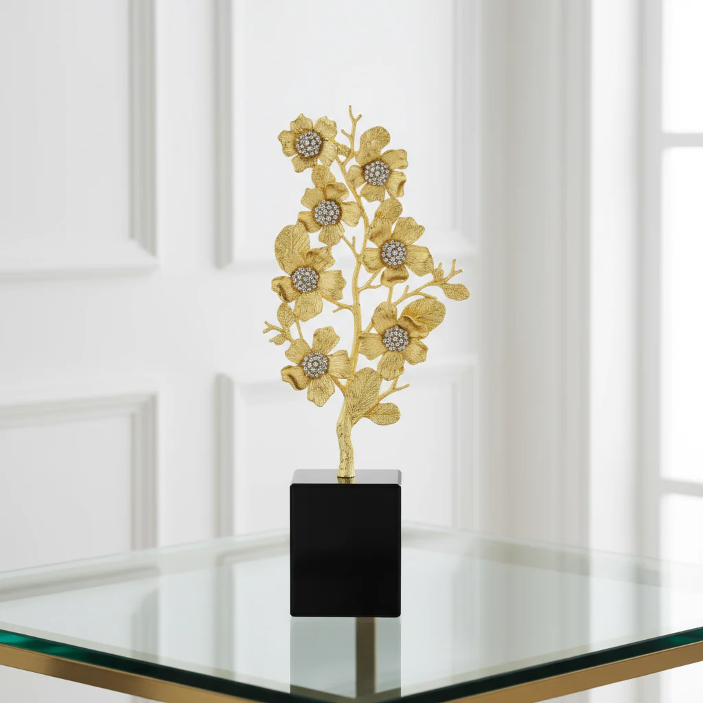 Olivia Riegel Botanica Sculpture Gold - Image 6