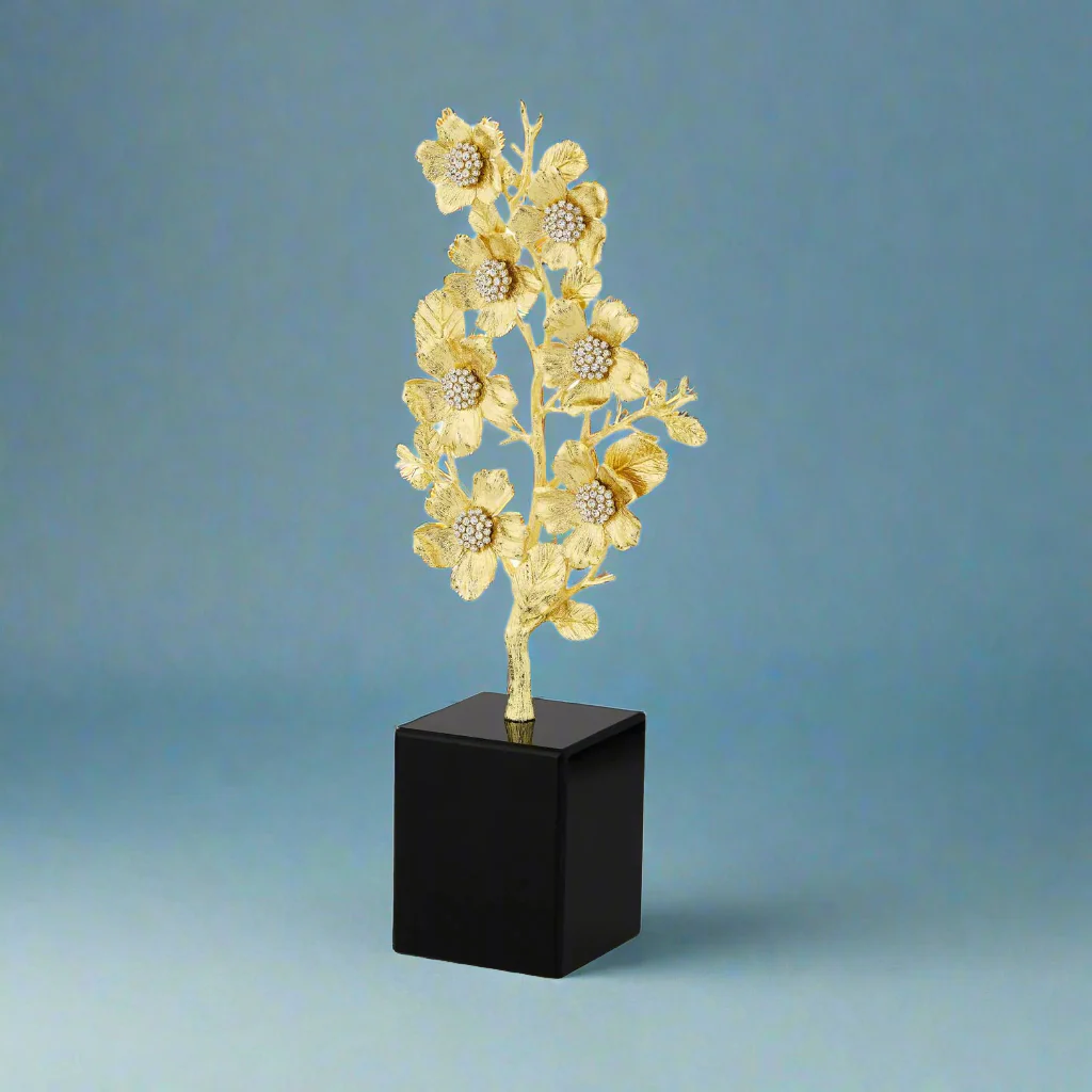 Olivia Riegel Botanica Sculpture Gold - Image 8