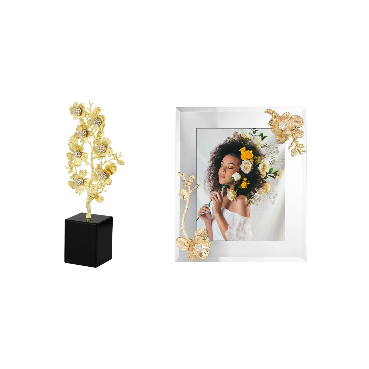 Olivia Riegel Botanica Sculpture Gold - Image 9