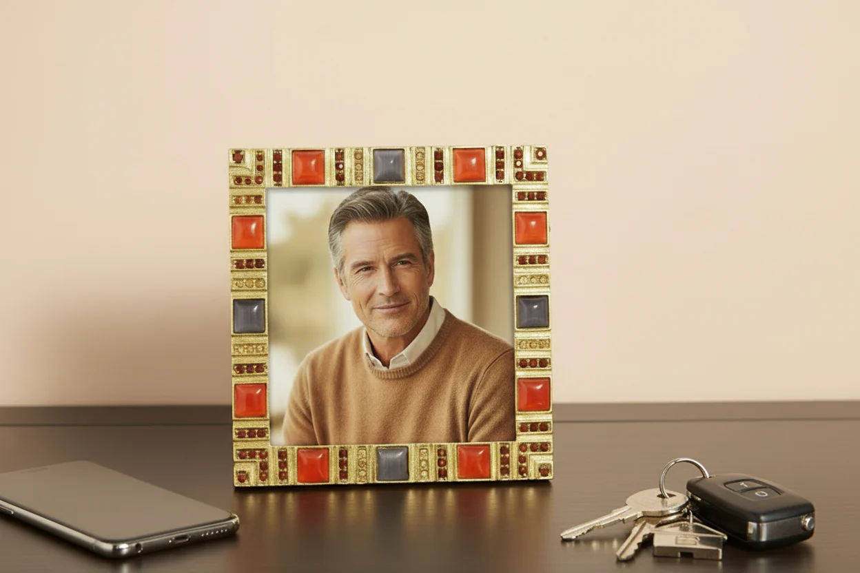 Olivia Riegel Capri Picture Frame 3.5" x 3.5" Multicolor - Image 8