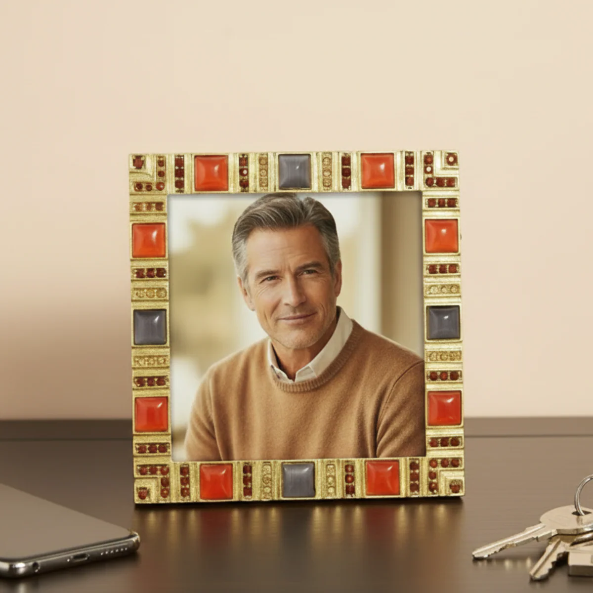 Olivia Riegel Capri Picture Frame 3.5" x 3.5" Multicolor - Image 9