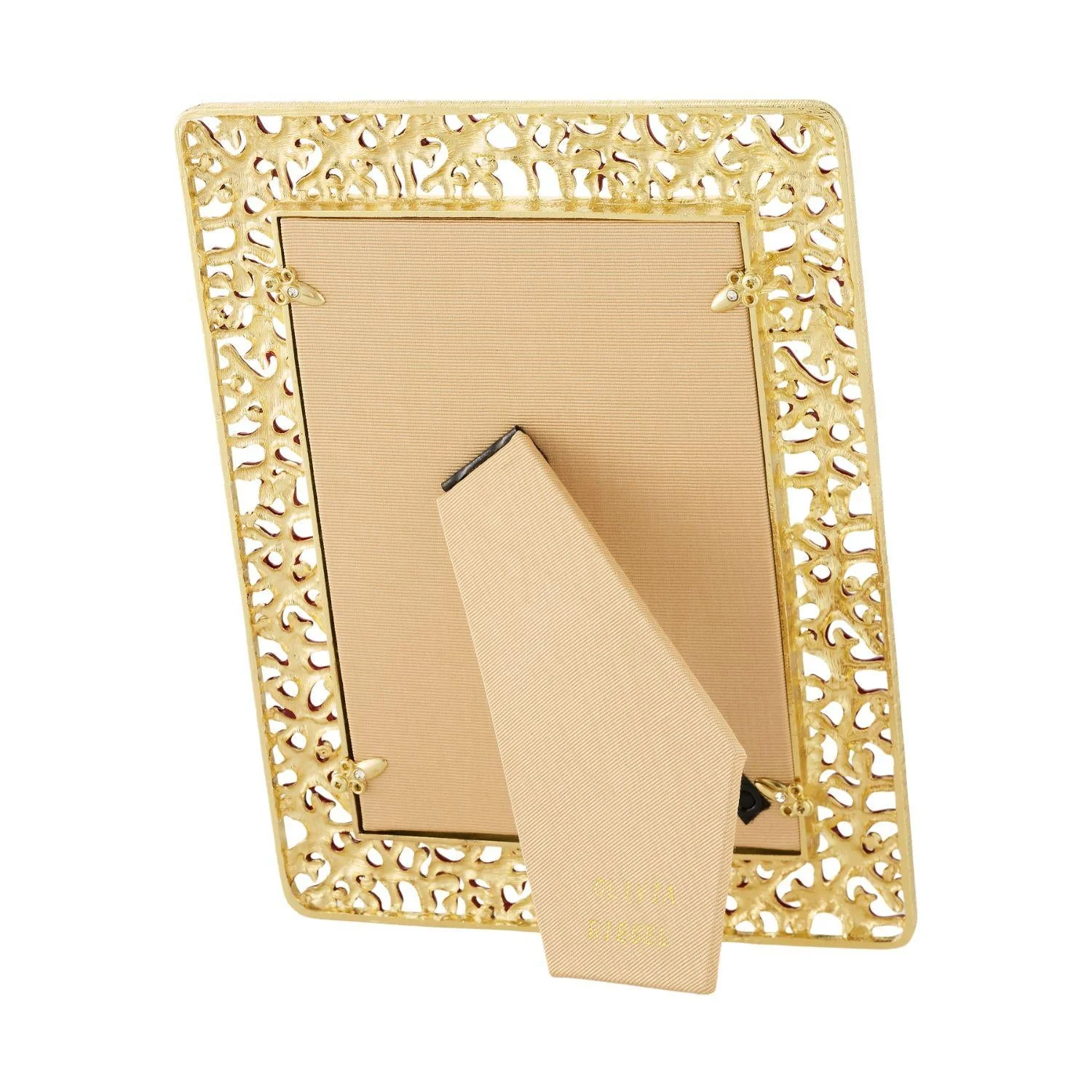 Olivia Riegel Coral Enamel Picture Frame 5" x 7" Red - Image 6