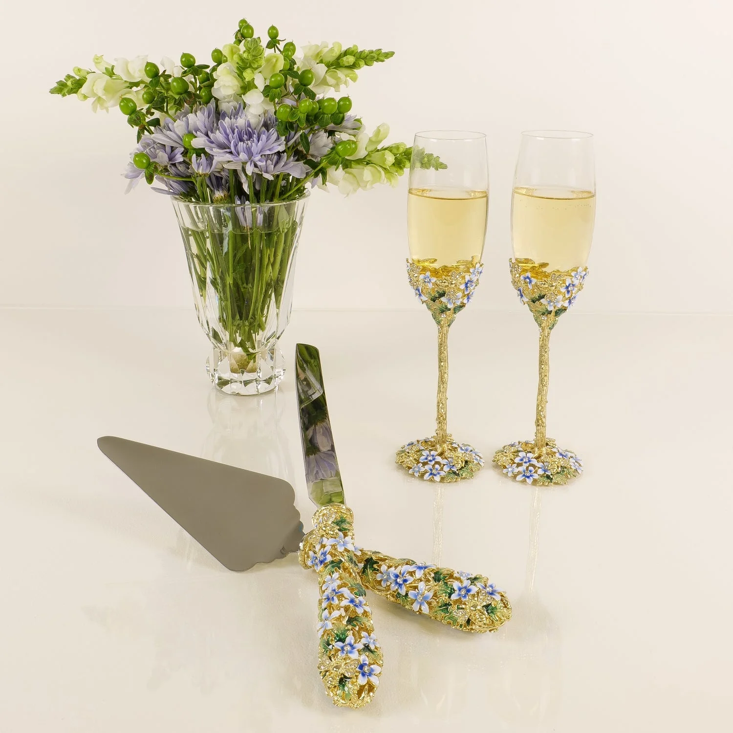 Olivia Riegel Daphne Flute (Set of 2) Multicolor - Image 2