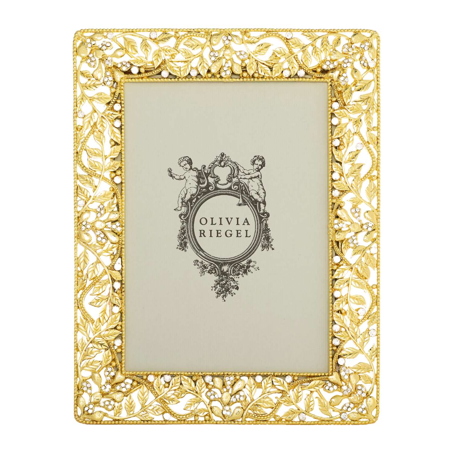 Olivia Riegel Festoon Frame Gold 5" x 7"