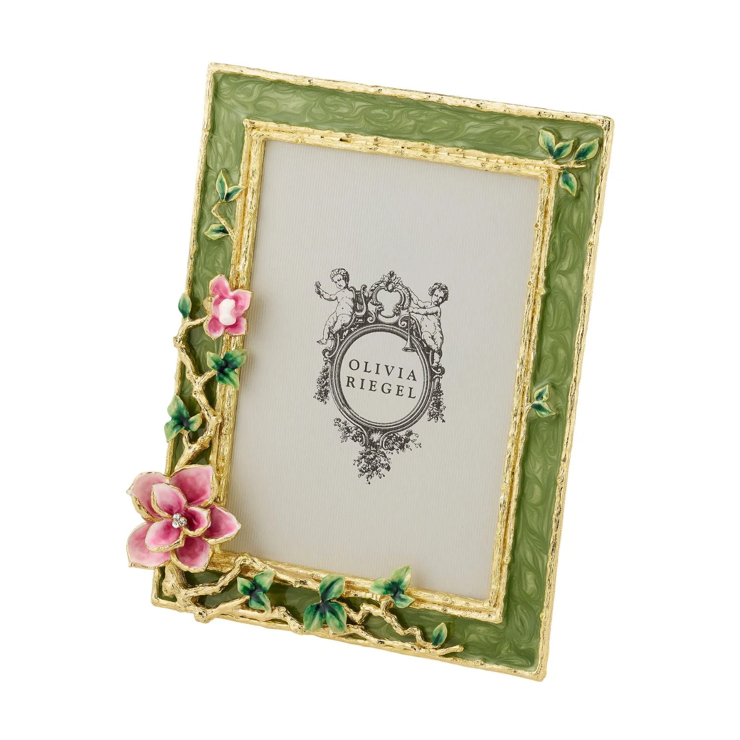 Olivia Riegel Gloria Picture Frame 4" x 6" Green - Image 3