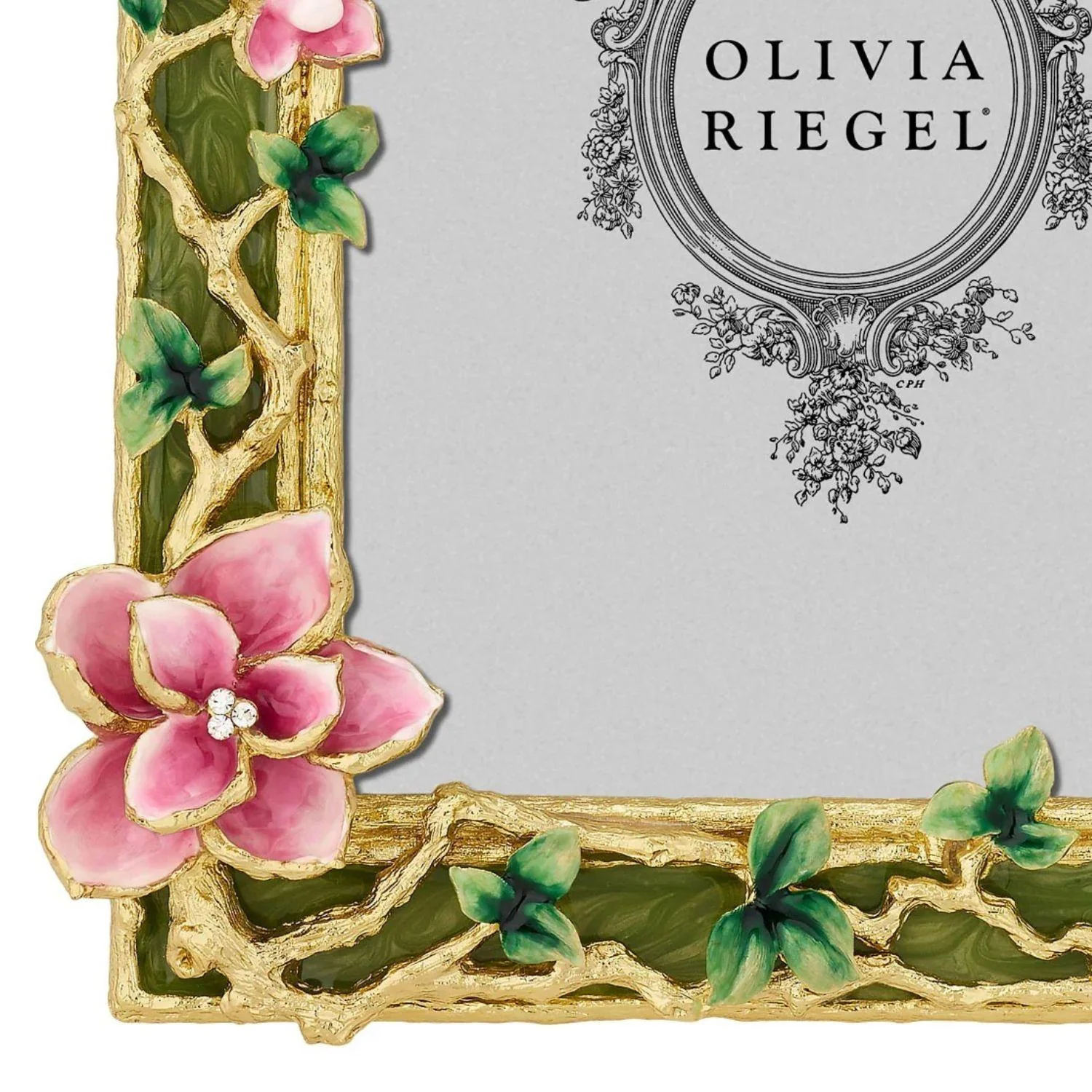 Olivia Riegel Gloria Picture Frame 4" x 6" Green - Image 4
