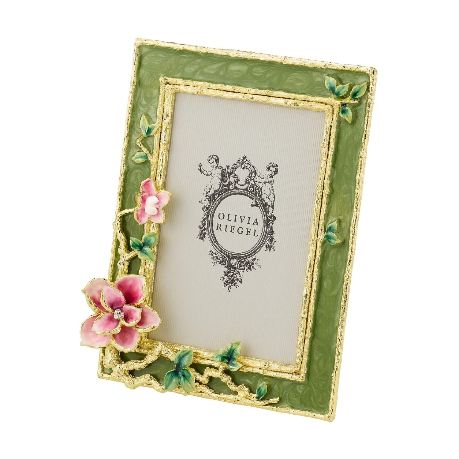 Olivia Riegel Gloria Picture Frame 4" x 6" Green - Image 6