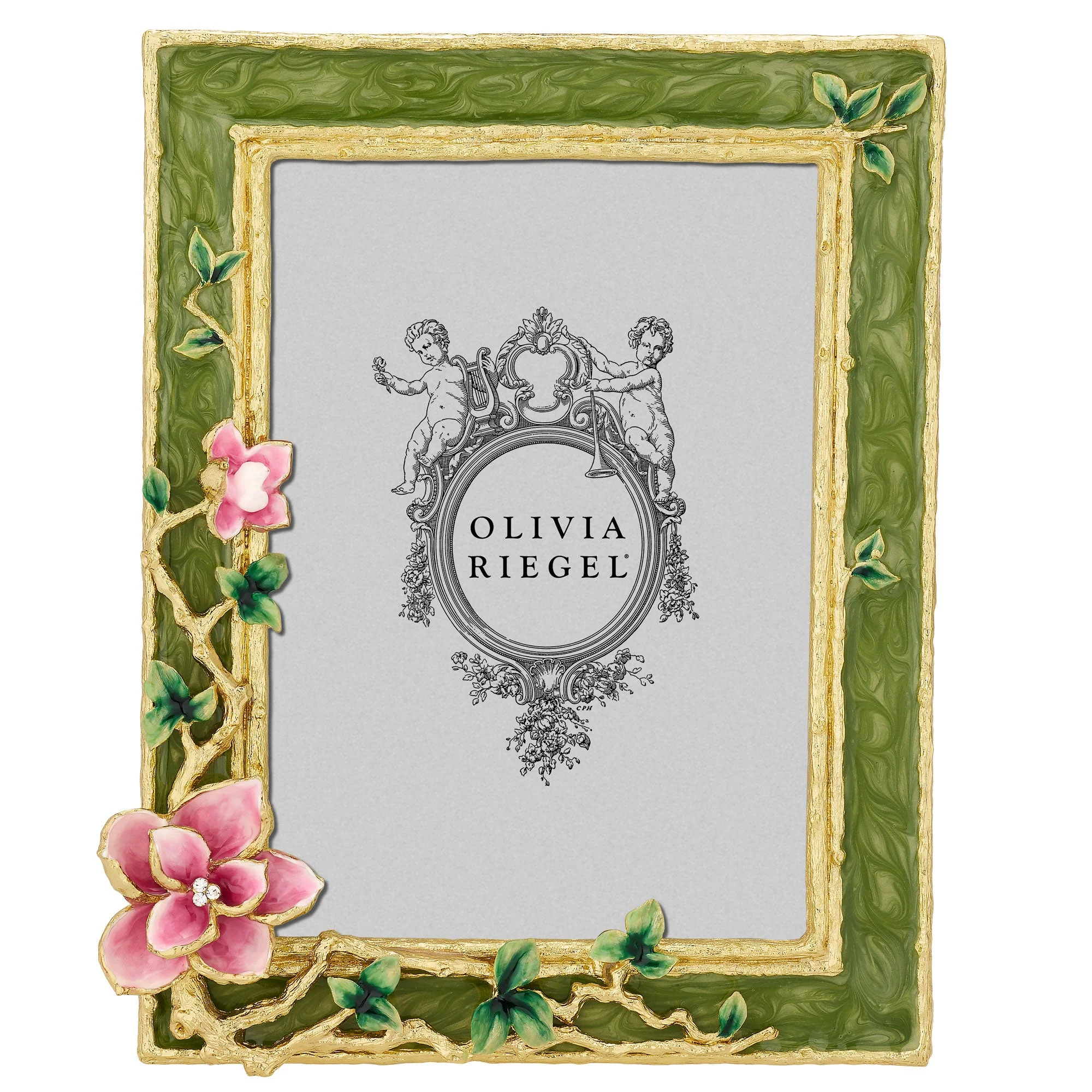 Olivia Riegel Gloria Picture Frame 5" x 7" Green - Image 2