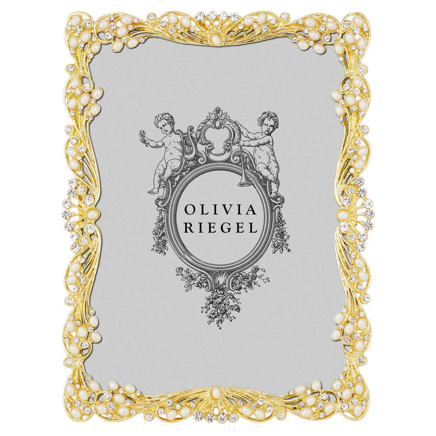 Olivia Riegel Gold Audrey 5" x 7" Frame