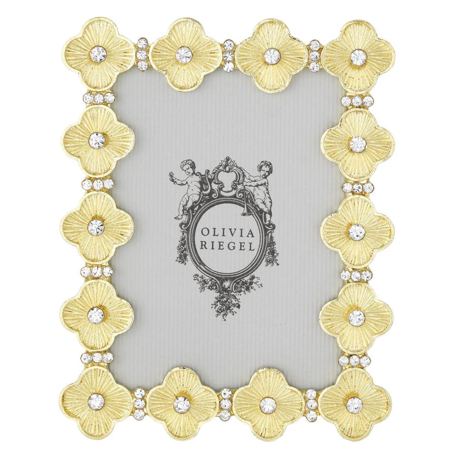 Olivia Riegel Gold Clover 2.5" x 3.5" Frame