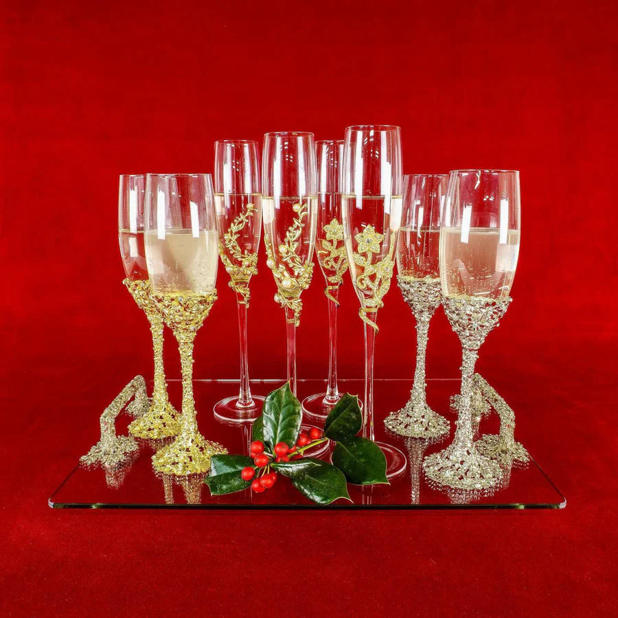 Olivia Riegel Gold Eleanor Flute (Set of 2) - Image 3