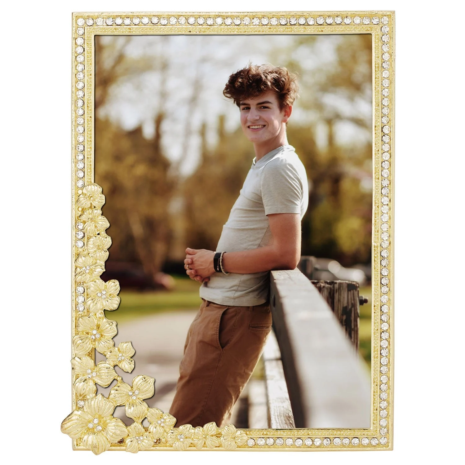 Olivia Riegel Gold Evelyn 5" x 7" Frame