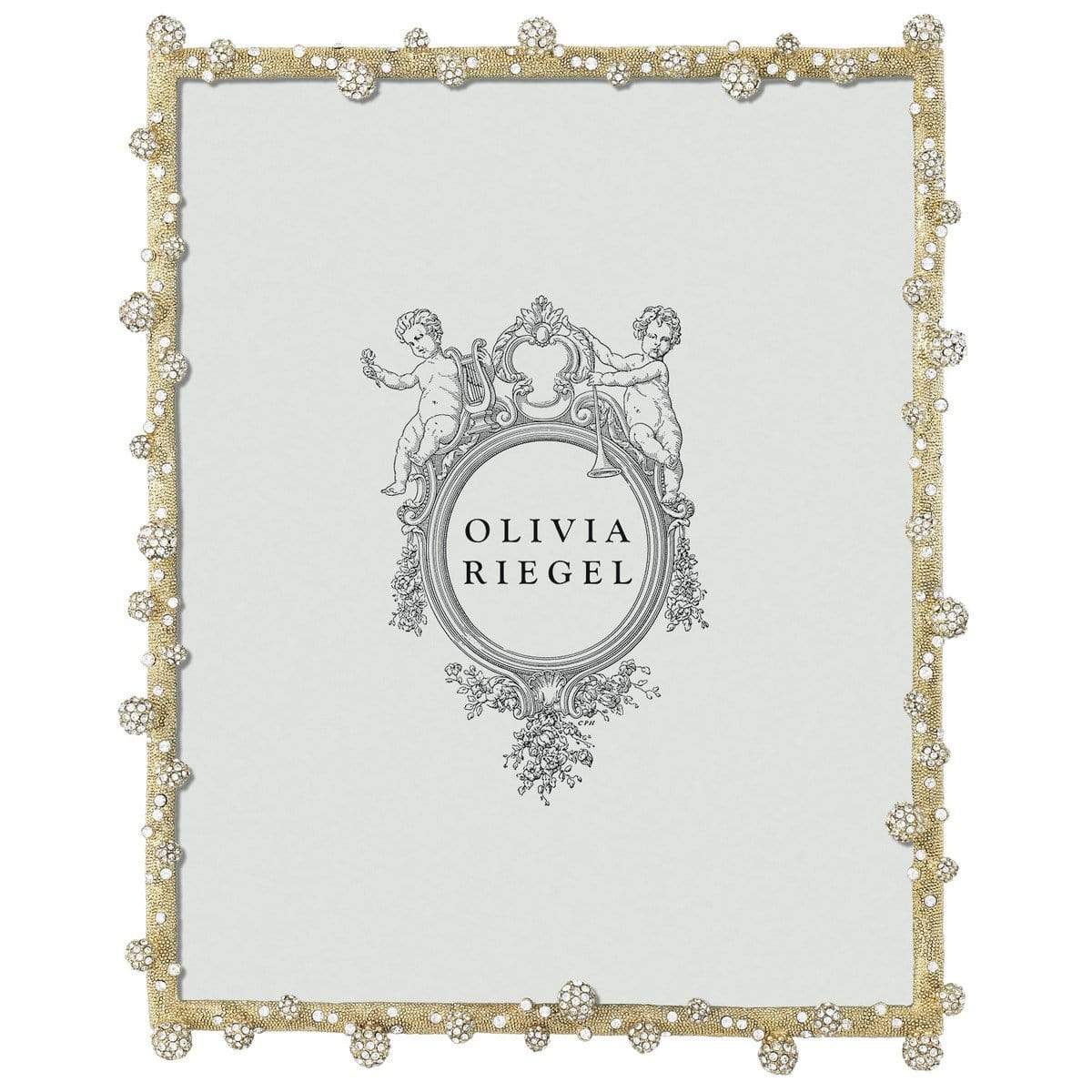 Olivia Riegel Gold Pave Odyssey 8" X 10" Frame