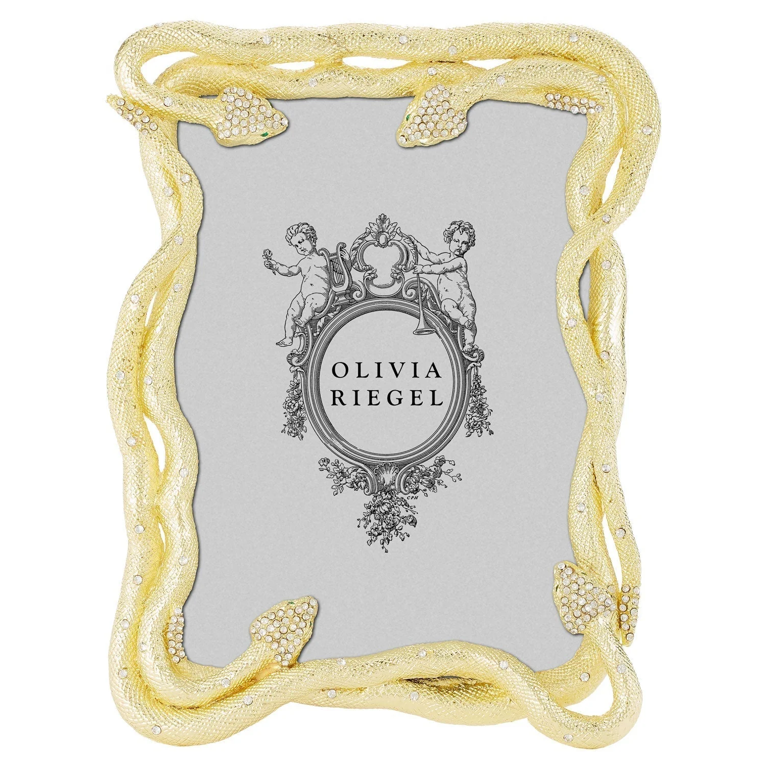 Olivia Riegel Gold Serpentina 5" x 7" Frame