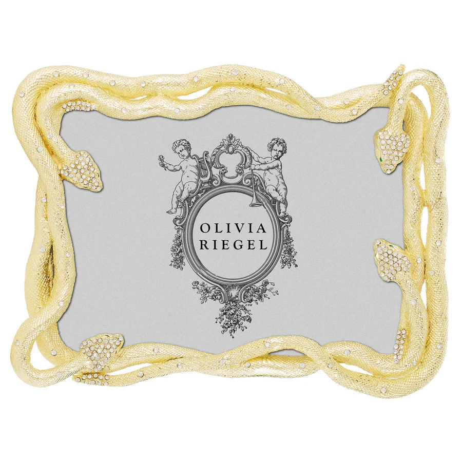 Olivia Riegel Gold Serpentina 5" x 7" Frame - Image 2