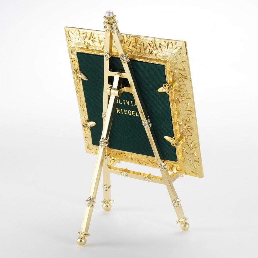 Olivia Riegel Gold Windsor 4" X 4" Frame On Easel - Image 2